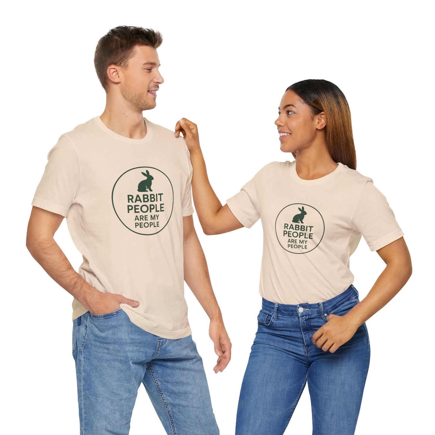 Rabbit People Are My People – Unisex Tee (Cuniculture Club Exclusive) - Rabbit Lovers T-Shirt