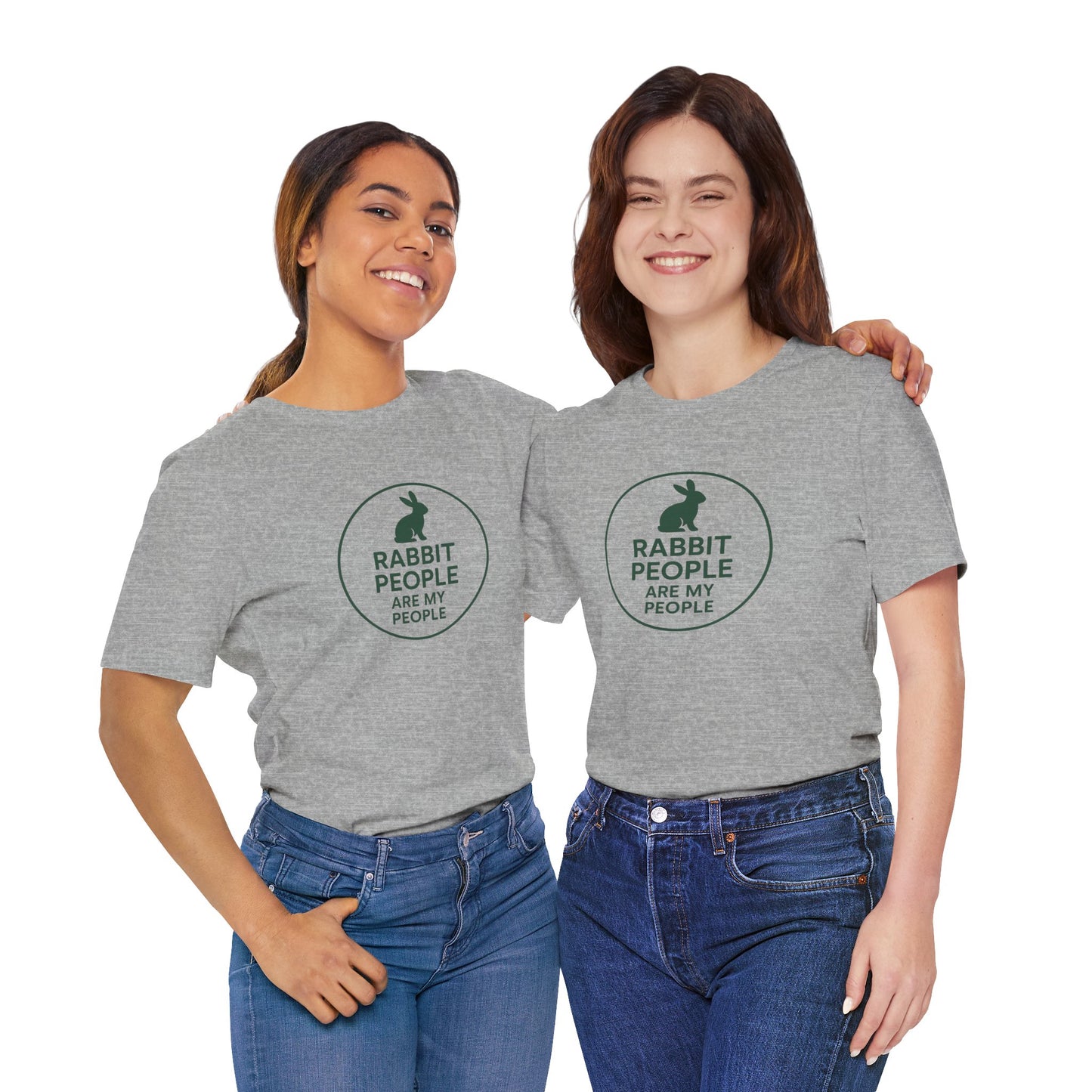 Rabbit People Are My People – Unisex Tee (Cuniculture Club Exclusive) - Rabbit Lovers T-Shirt
