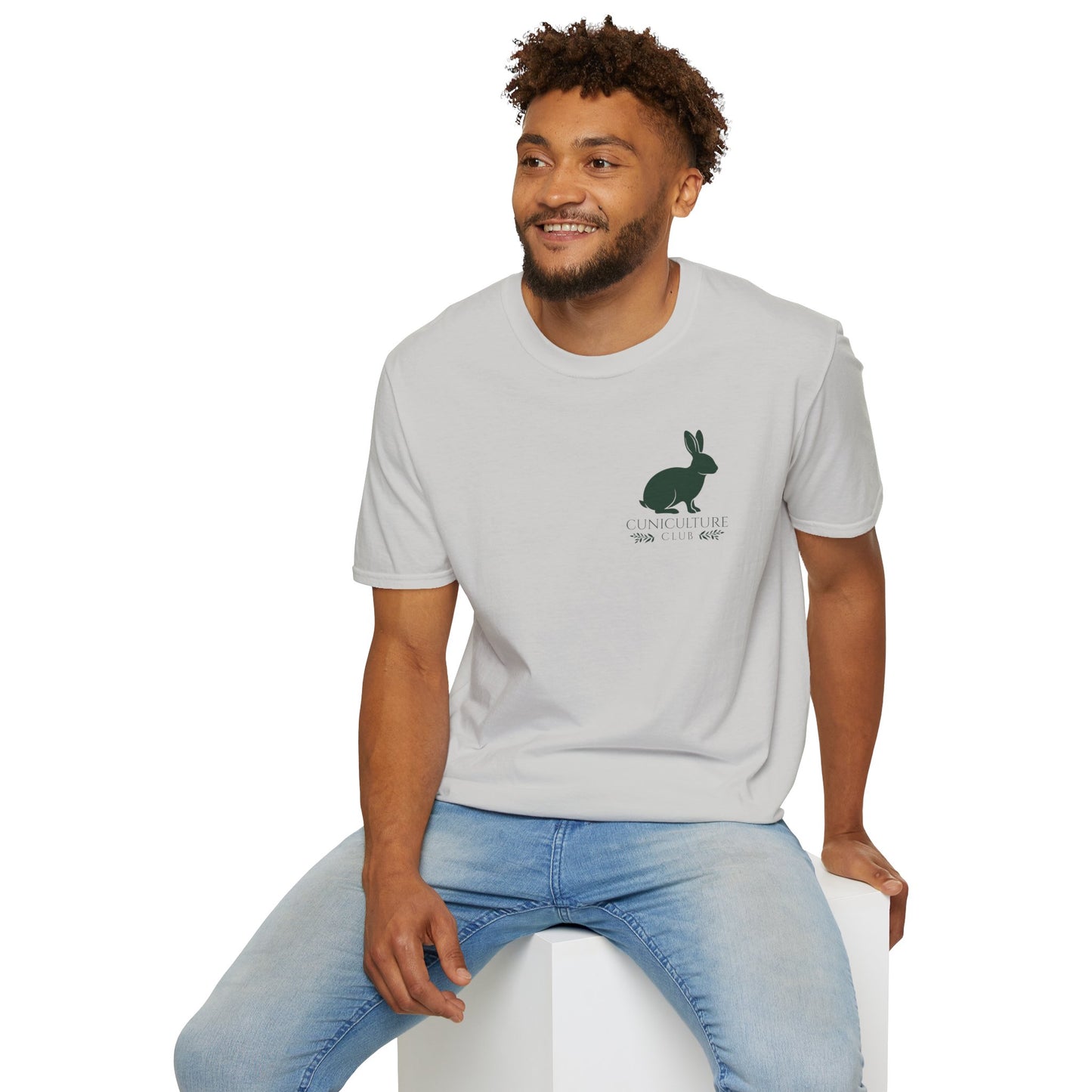 Cuniculture Club Classic Mini Logo Tee – CC Merch Collection Essential - Unisex Softstyle T-Shirt