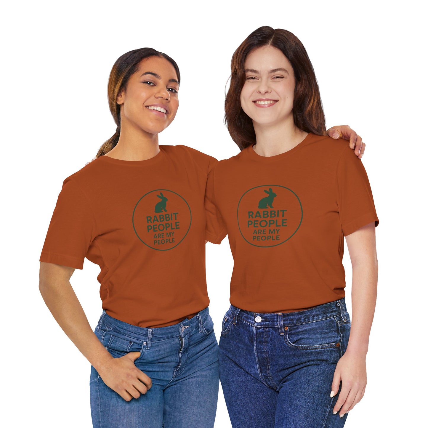 Rabbit People Are My People – Unisex Tee (Cuniculture Club Exclusive) - Rabbit Lovers T-Shirt