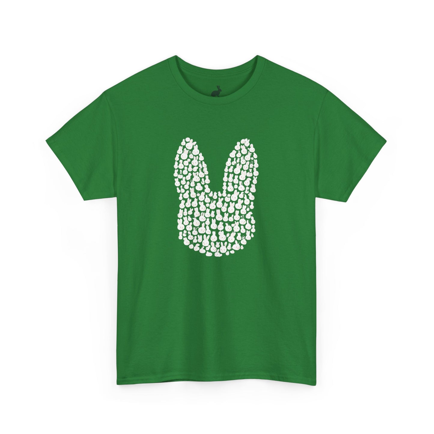 “Bun Within a Bun” Rabbit Head Shirt – Cuniculture Club Original - Cute Bunny Graphic Tee - Unisex Heavy Cotton T-Shirt
