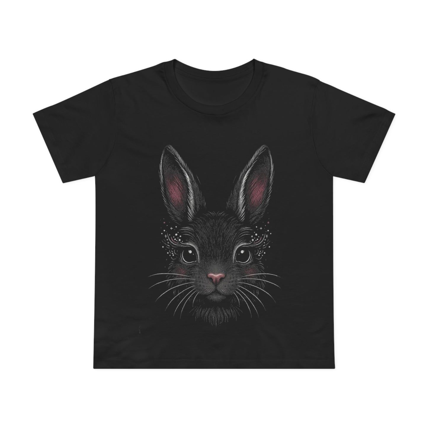 Bunthusiast’s Dream Tee – Sparkly Whiskers & Wonder Bunny - Women's Rabbit Graphic T-Shirt