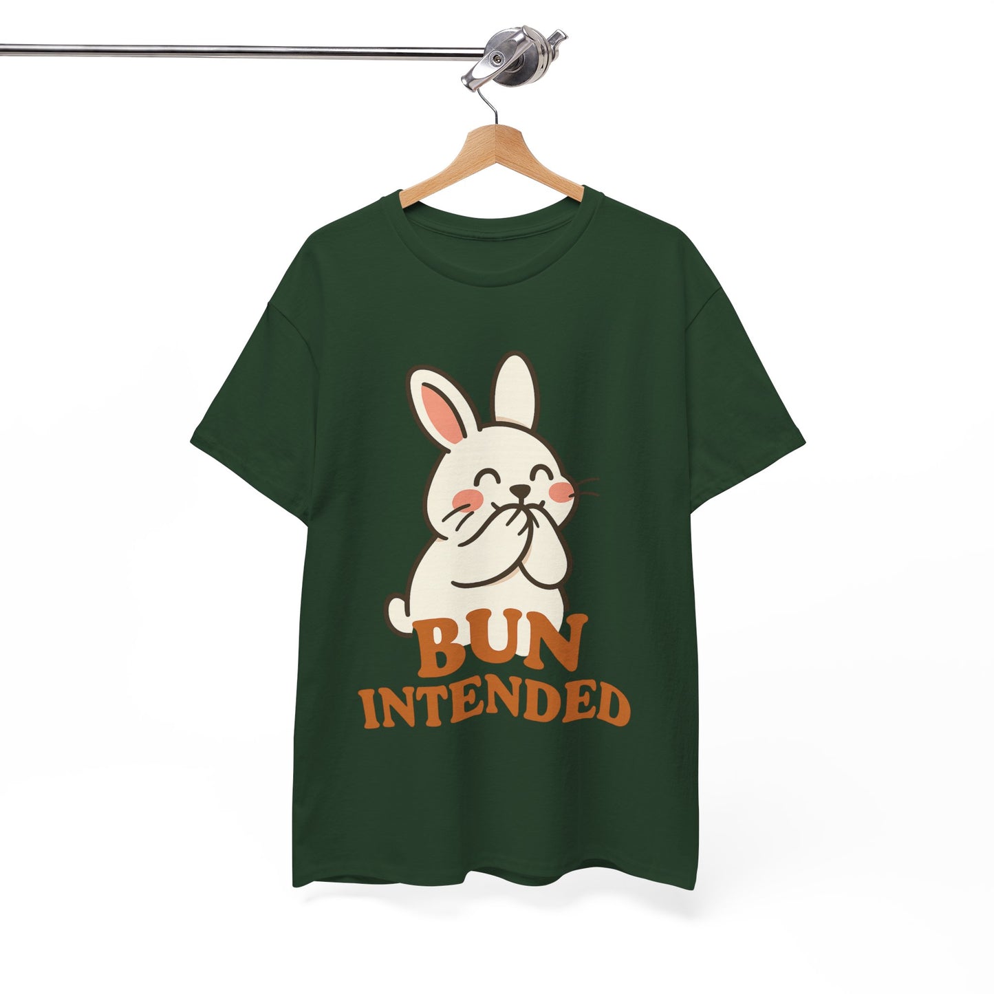 Cute Bunny Graphic Tee - Unisex Heavy Cotton Tee, Animal Lover Shirt, Easter Gift, Funny T-Shirt, Spring Fashion