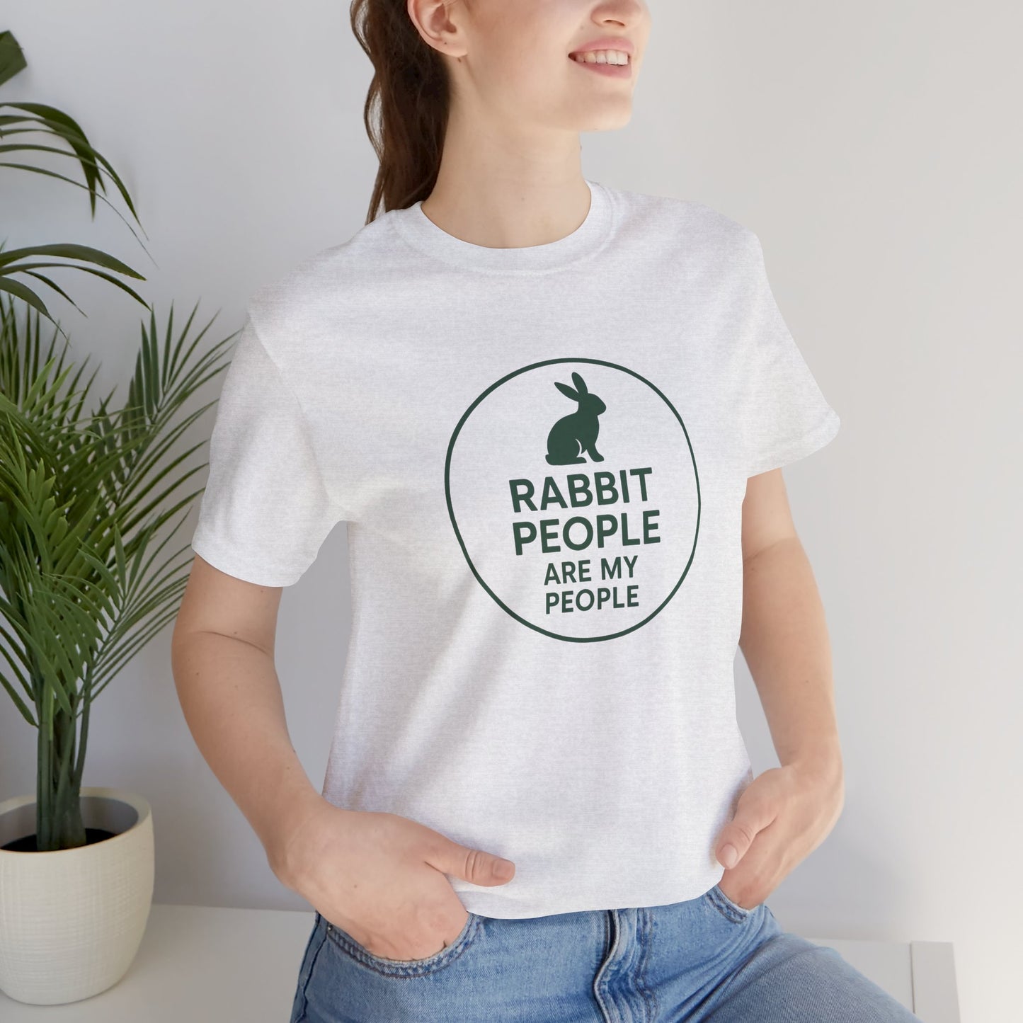 Rabbit People Are My People – Unisex Tee (Cuniculture Club Exclusive) - Rabbit Lovers T-Shirt