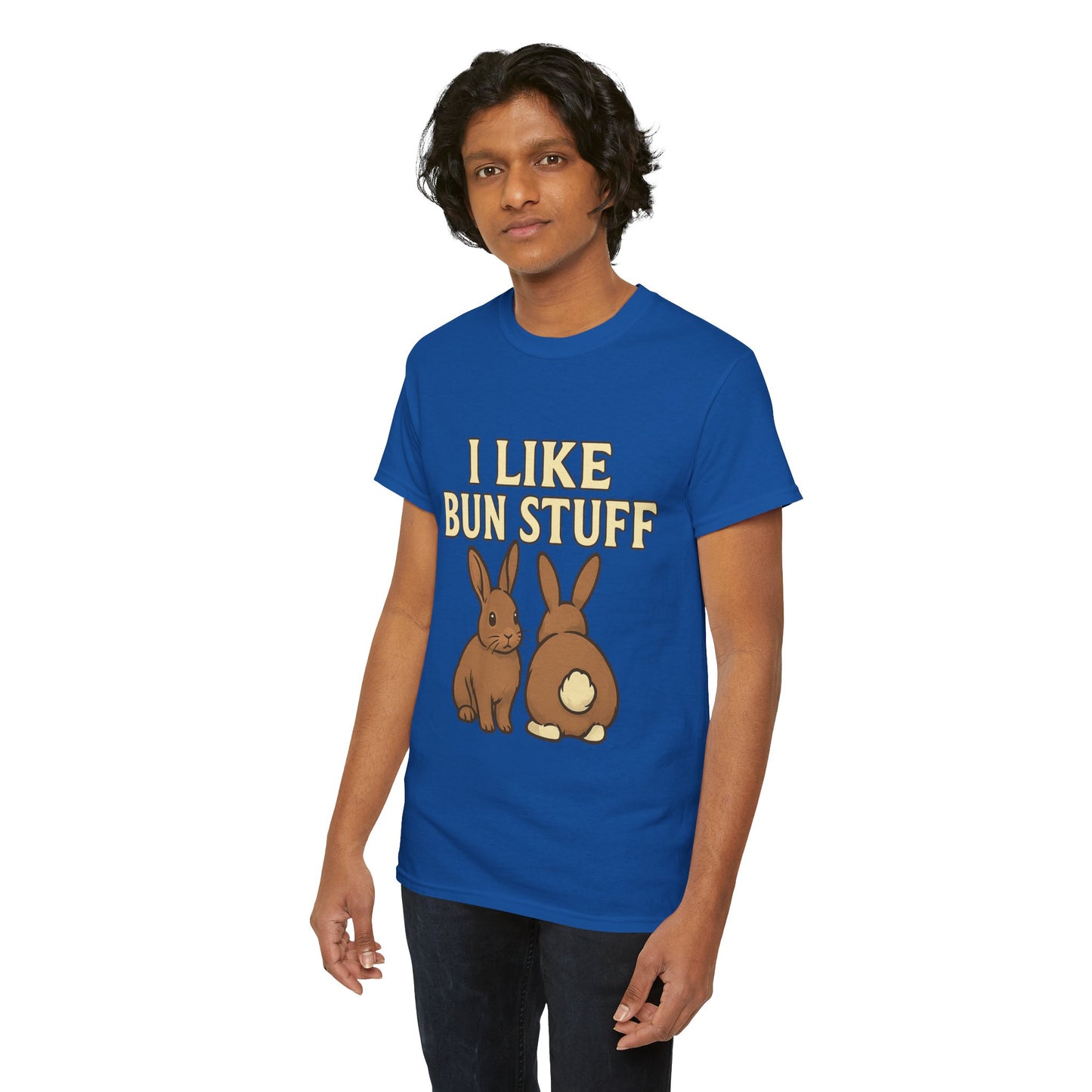 I Like Bun Stuff Tee - Rabbit T-Shirt - Gift for Bunny Lovers - Funny Animal Apparel - Bun Pun