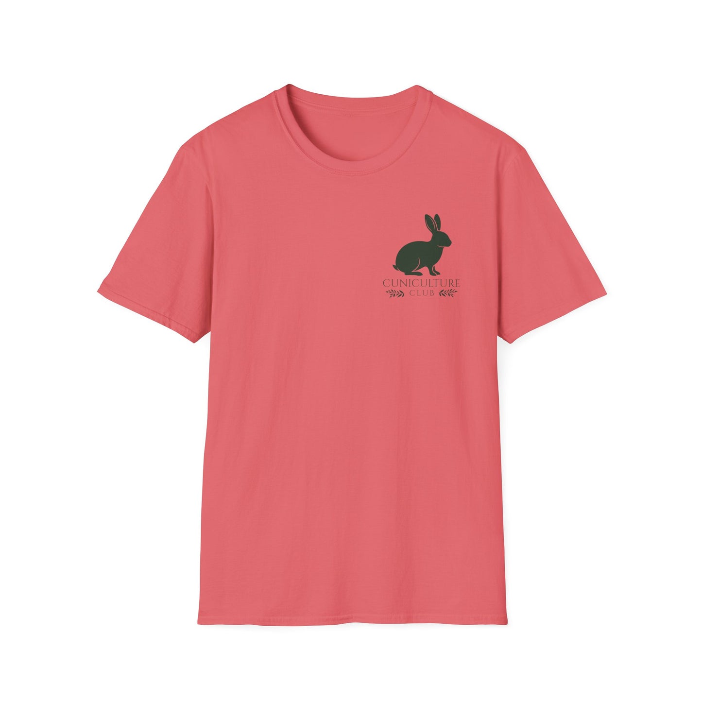 Cuniculture Club Classic Mini Logo Tee – CC Merch Collection Essential - Unisex Softstyle T-Shirt