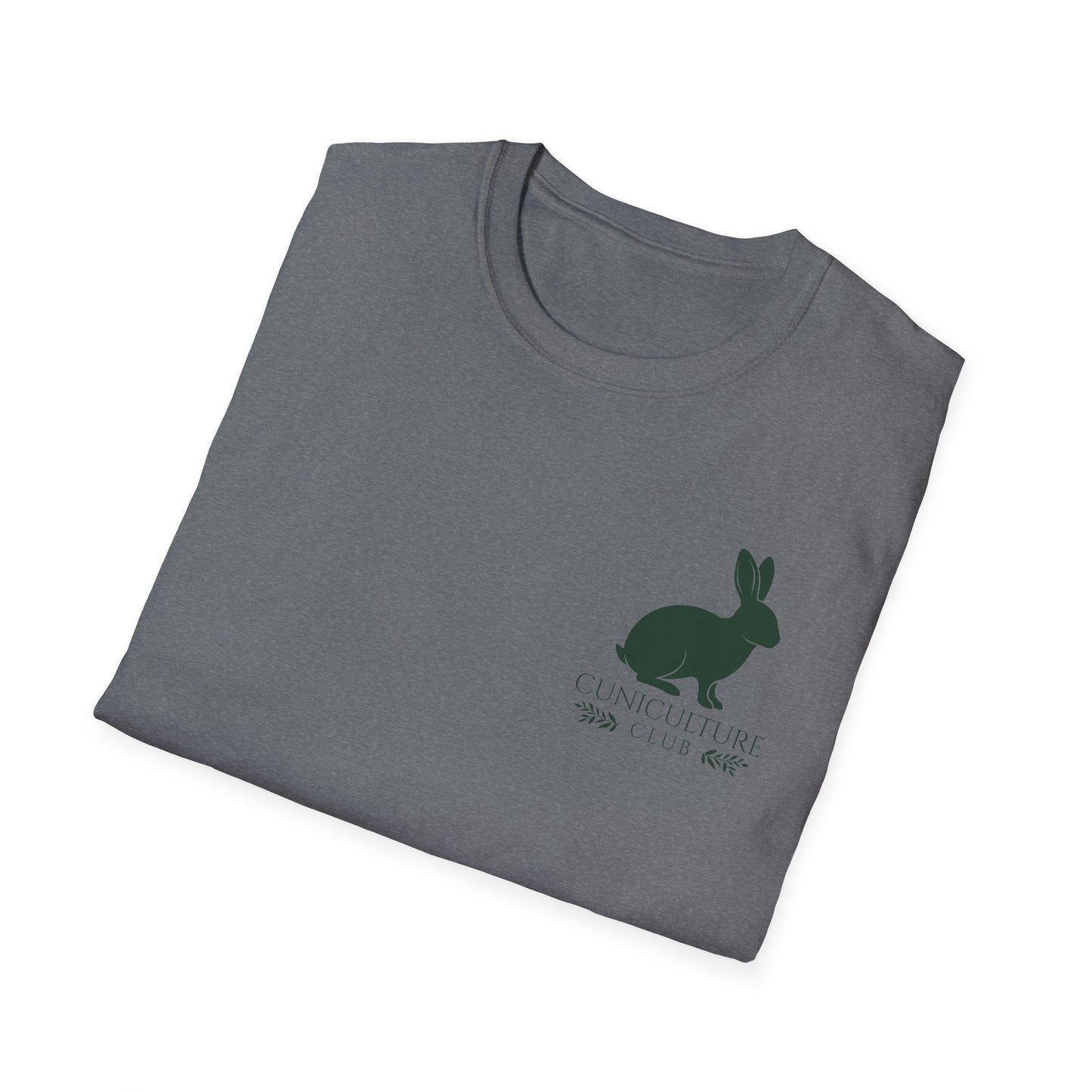 Cuniculture Club Classic Mini Logo Tee – CC Merch Collection Essential - Unisex Softstyle T-Shirt