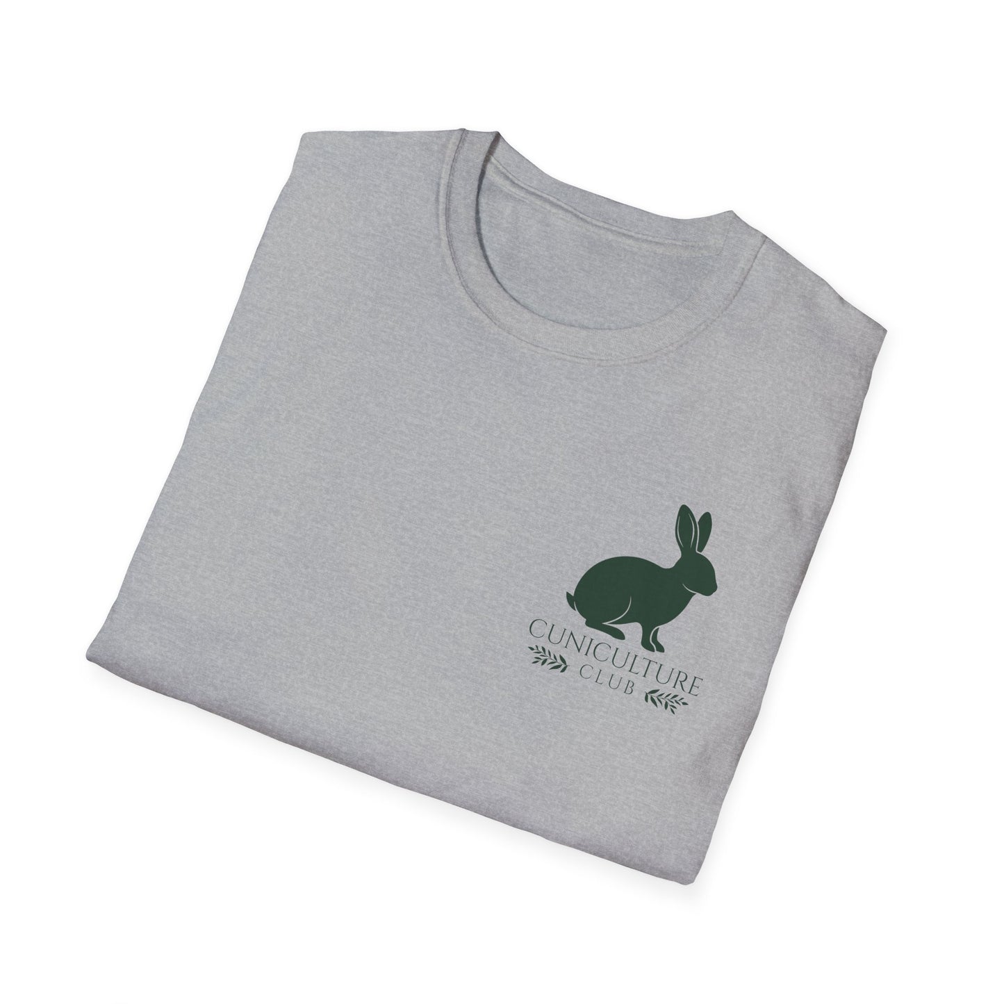 Cuniculture Club Classic Mini Logo Tee – CC Merch Collection Essential - Unisex Softstyle T-Shirt