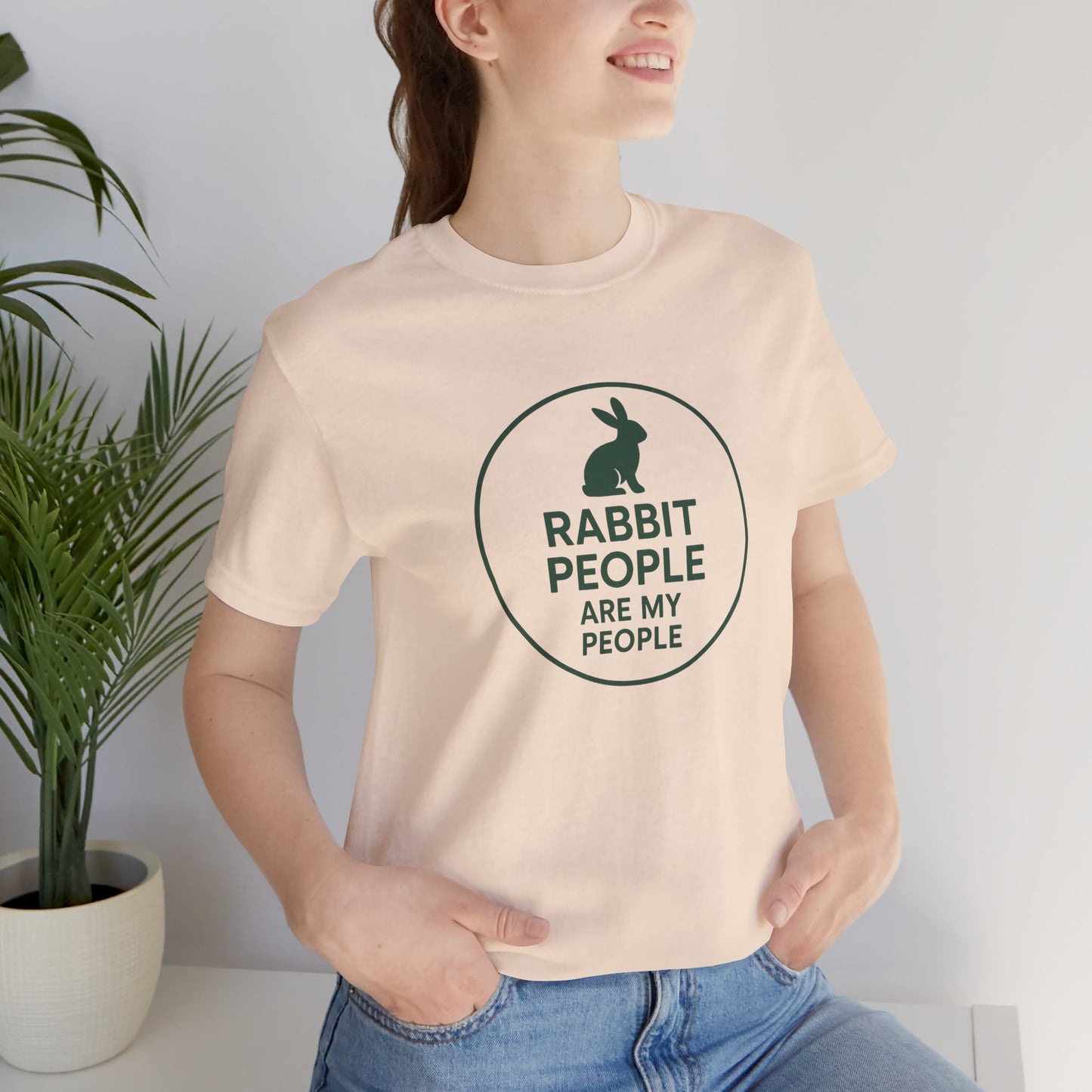 Rabbit People Are My People – Unisex Tee (Cuniculture Club Exclusive) - Rabbit Lovers T-Shirt