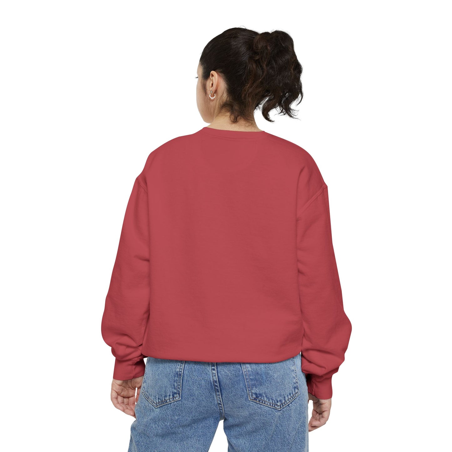 Girls Will Be Girls Rabbit Witch Circle – Garment-Dyed Bunny Sweatshirt | Halloween & Fall Collection