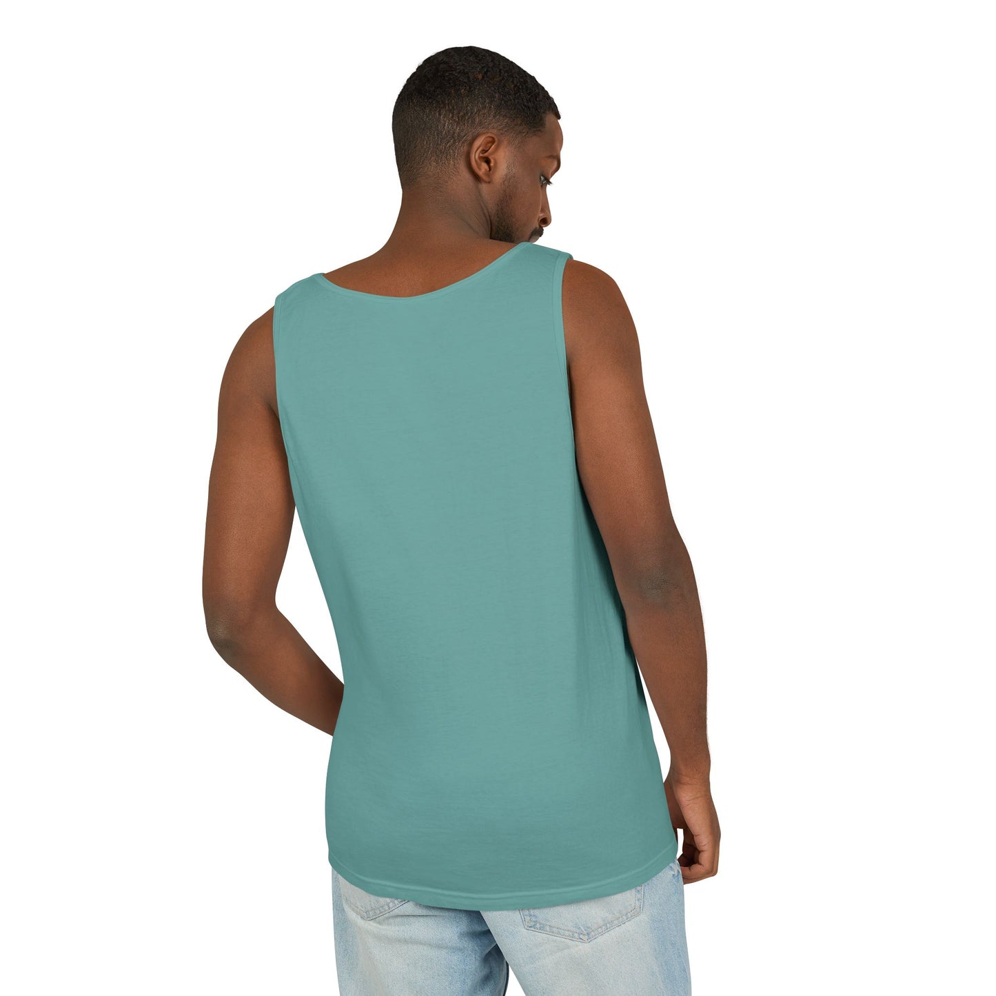 Sun's Out, Bun’s Out Tank Top – Funny Bunny Bums Summer Tee - Unisex Garment-Dyed | Beach Vibes - Vacation Apparel