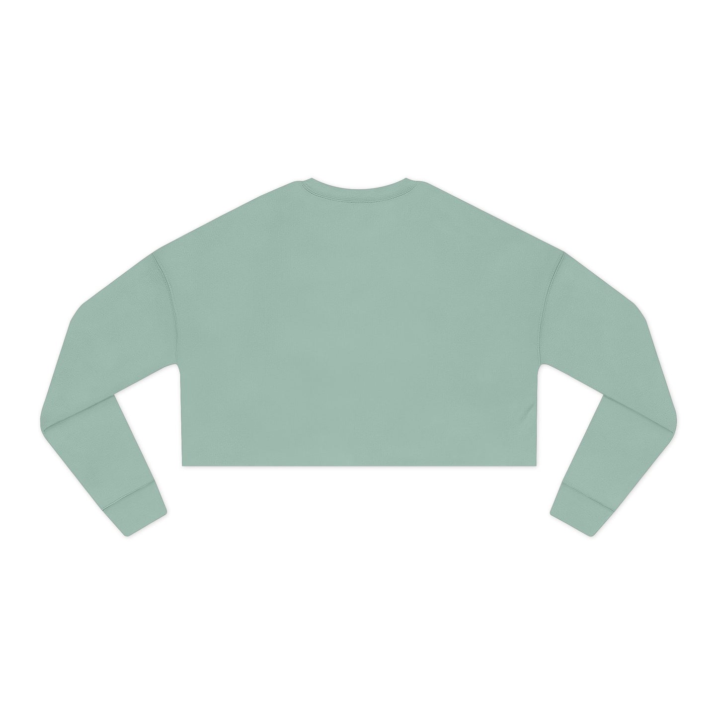 Painted Bunny Art Cropped Sweatshirt – Artsy Rabbit Vibes for Bunthusiasts - Cozy Animal Apparel