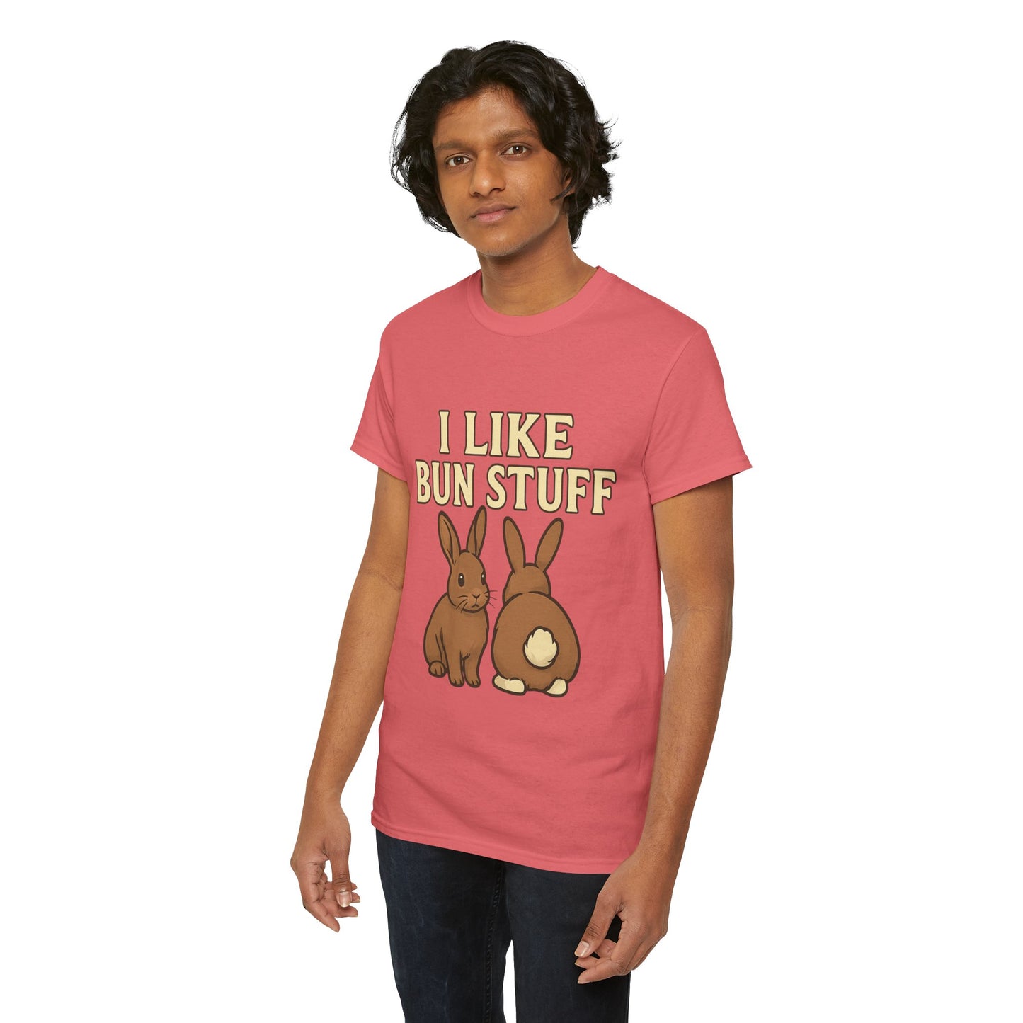I Like Bun Stuff Tee - Rabbit T-Shirt - Gift for Bunny Lovers - Funny Animal Apparel - Bun Pun