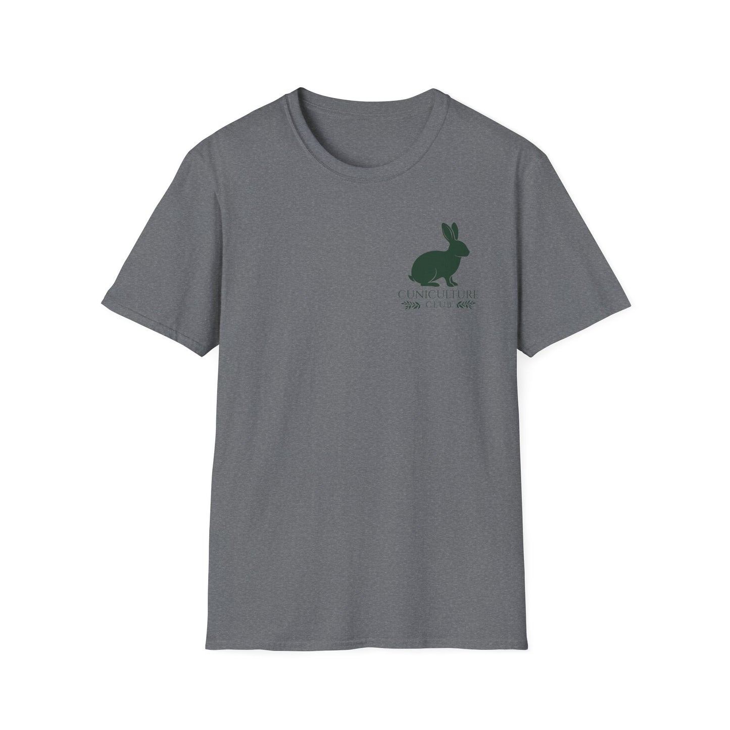 Cuniculture Club Classic Mini Logo Tee – CC Merch Collection Essential - Unisex Softstyle T-Shirt
