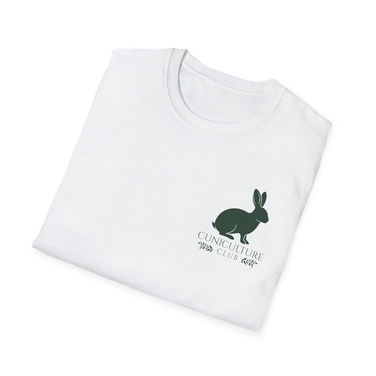 Cuniculture Club Classic Mini Logo Tee – CC Merch Collection Essential - Unisex Softstyle T-Shirt