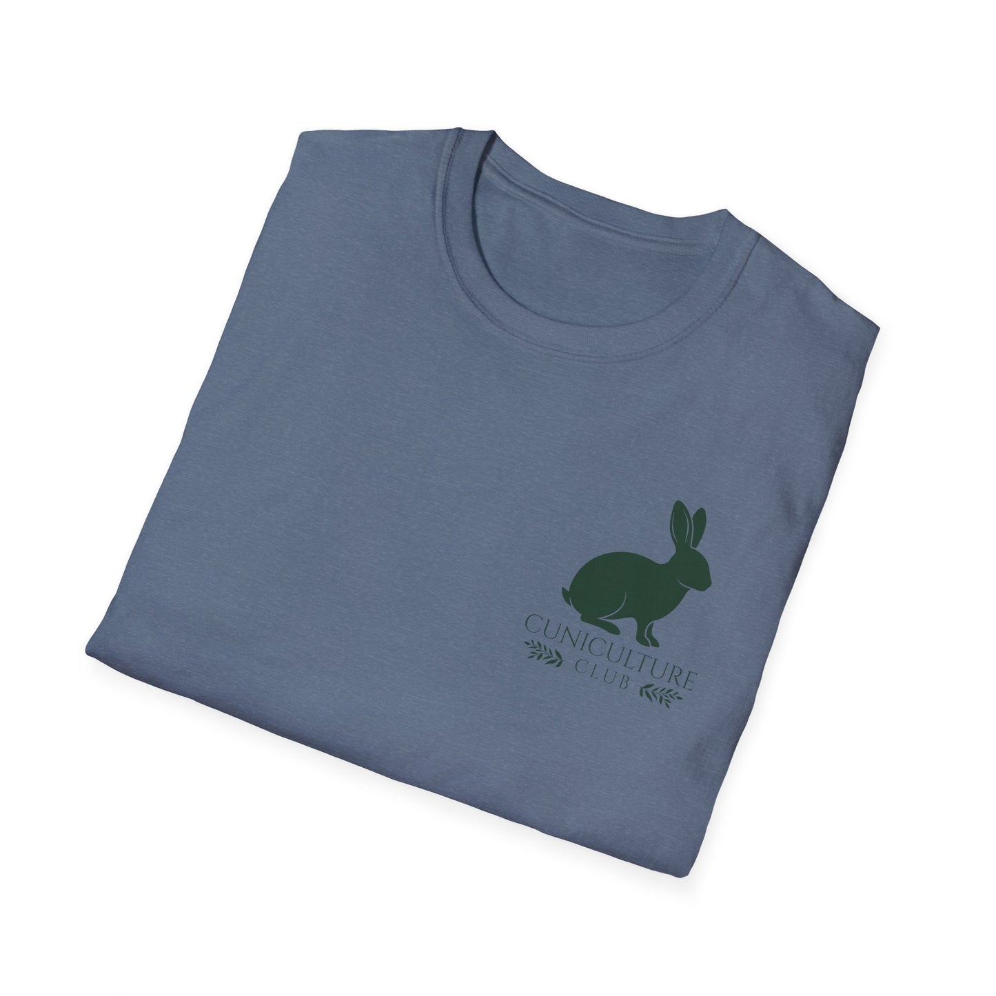 Cuniculture Club Classic Mini Logo Tee – CC Merch Collection Essential - Unisex Softstyle T-Shirt