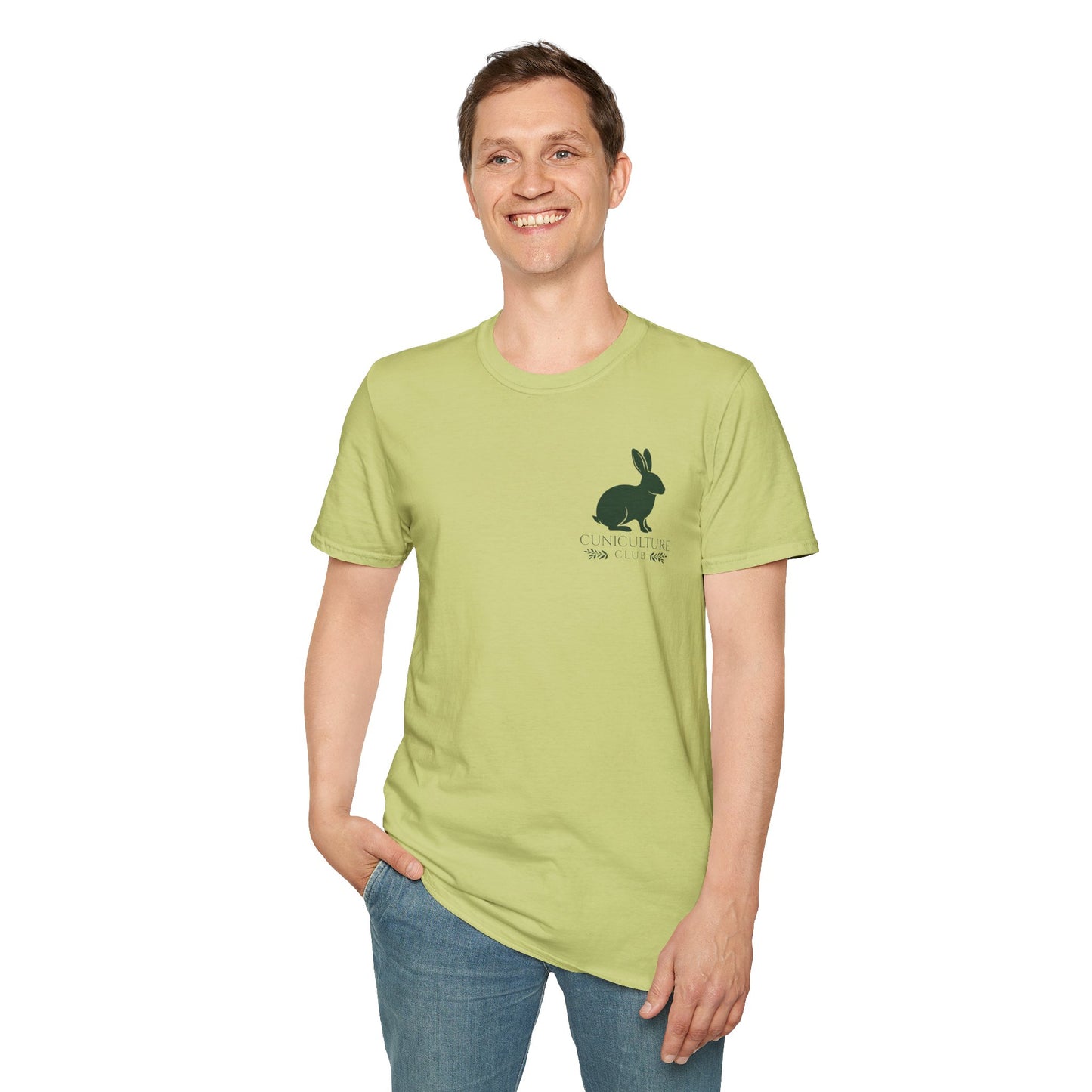 Cuniculture Club Classic Mini Logo Tee – CC Merch Collection Essential - Unisex Softstyle T-Shirt