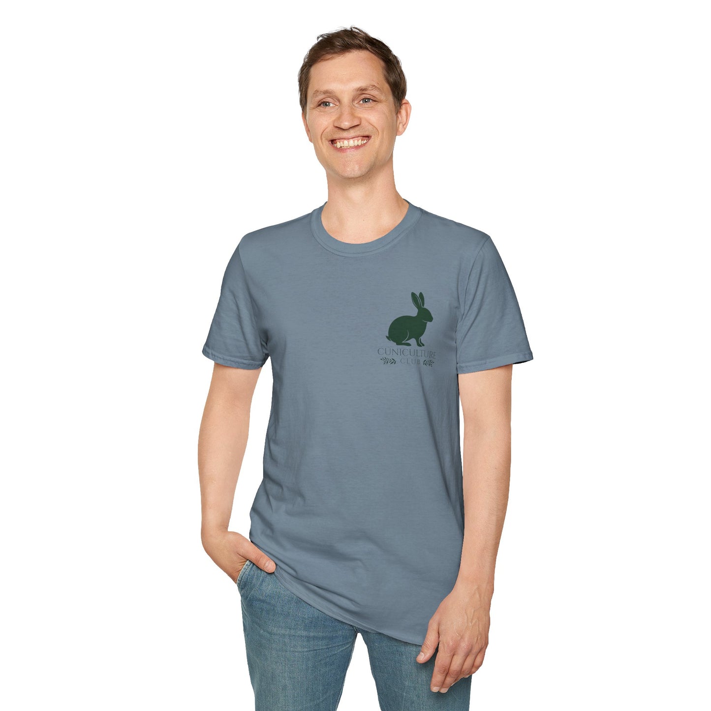 Cuniculture Club Classic Mini Logo Tee – CC Merch Collection Essential - Unisex Softstyle T-Shirt