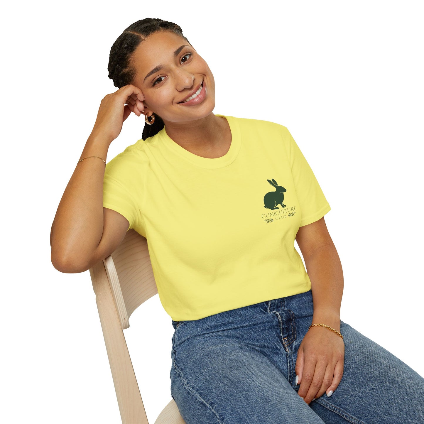 Cuniculture Club Classic Mini Logo Tee – CC Merch Collection Essential - Unisex Softstyle T-Shirt
