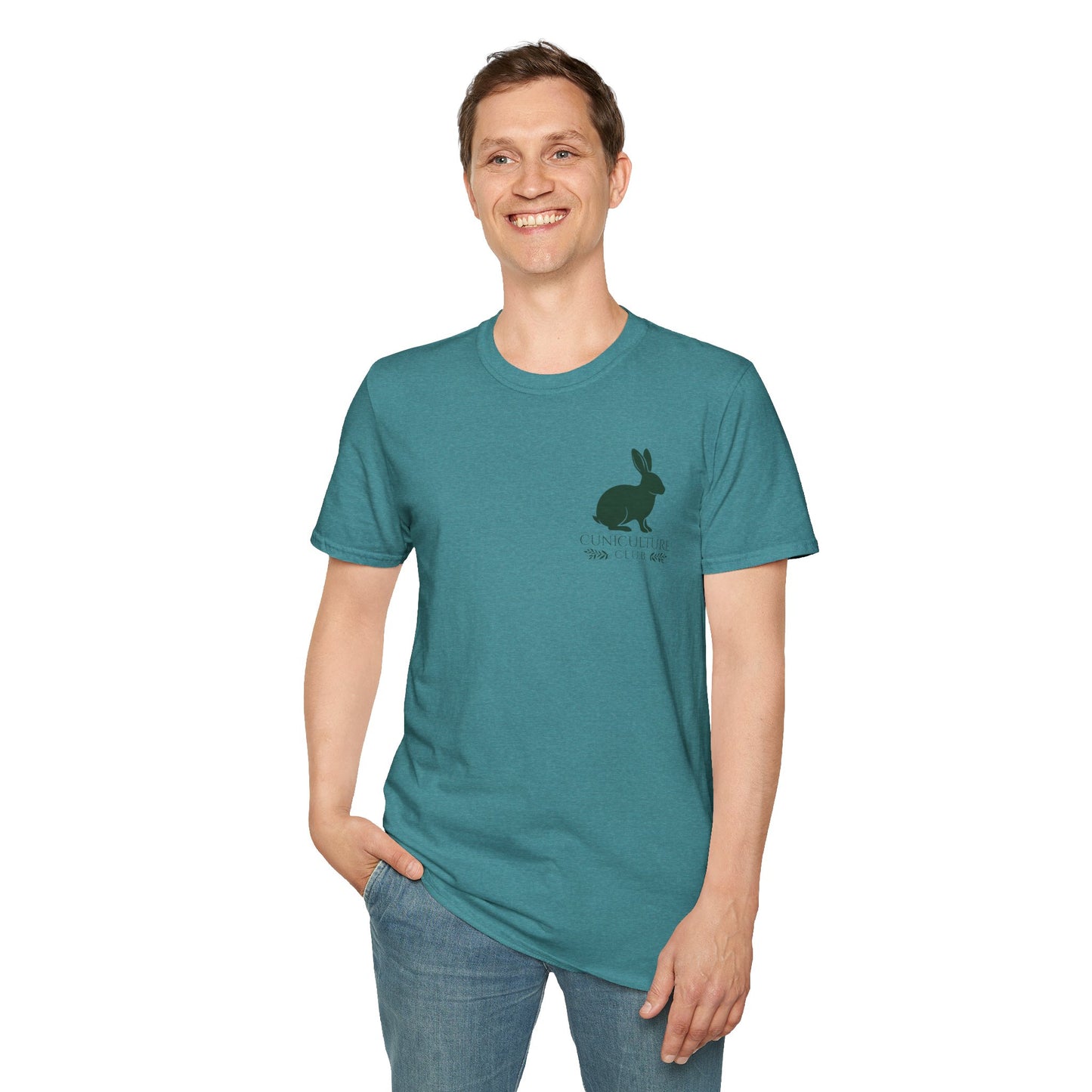 Cuniculture Club Classic Mini Logo Tee – CC Merch Collection Essential - Unisex Softstyle T-Shirt