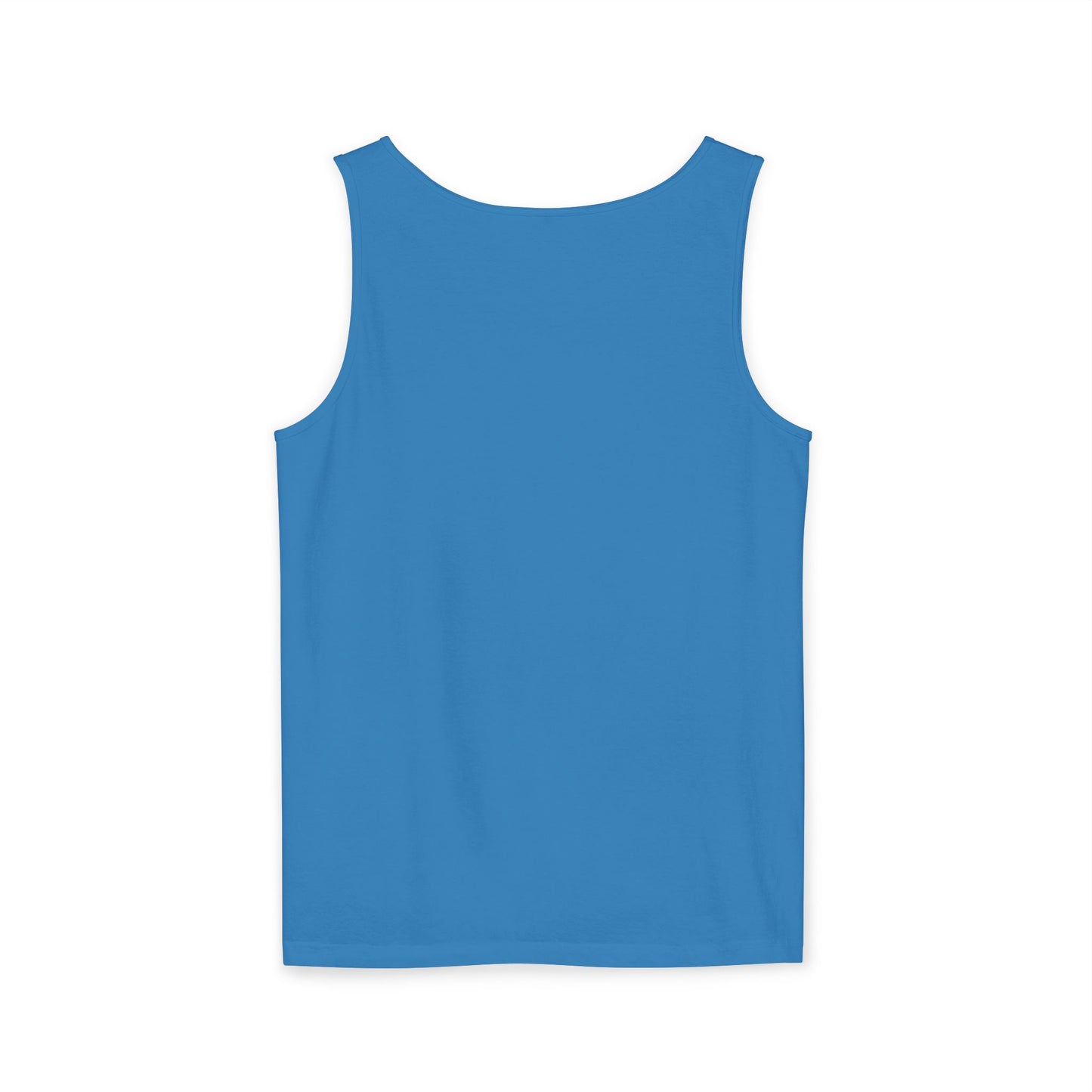 Spotted Rabbit Unisex Tank Top – Abstract Dot Bunny Design Tee for Bunthusiasts - Unisex Garment-Dyed Tank Top