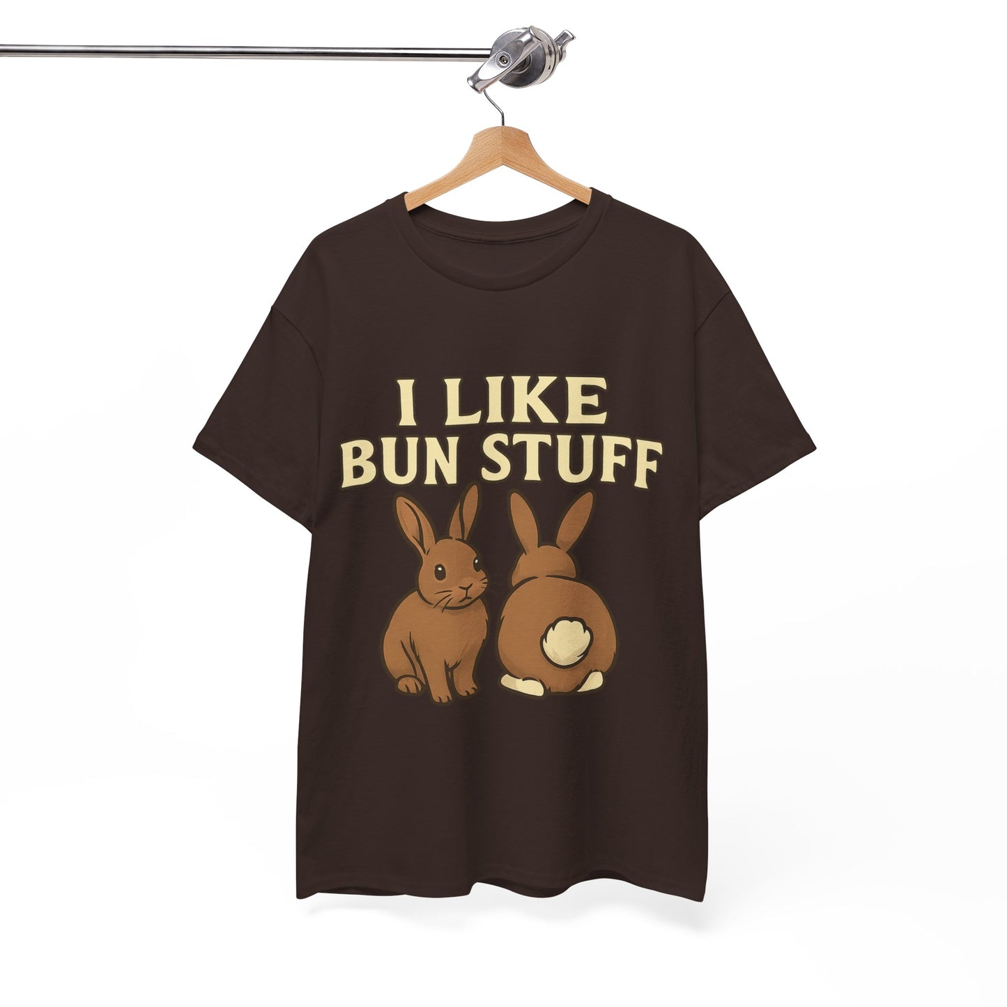 I Like Bun Stuff Tee - Rabbit T-Shirt - Gift for Bunny Lovers - Funny Animal Apparel - Bun Pun