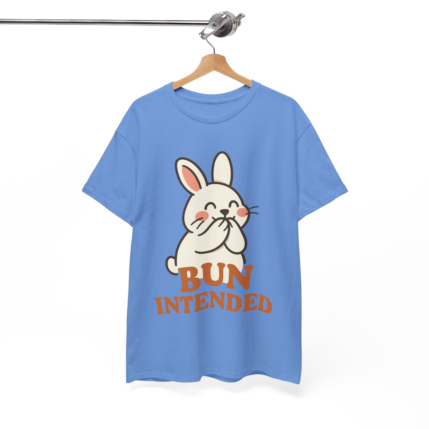 Cute Bunny Graphic Tee - Unisex Heavy Cotton Tee, Animal Lover Shirt, Easter Gift, Funny T-Shirt, Spring Fashion