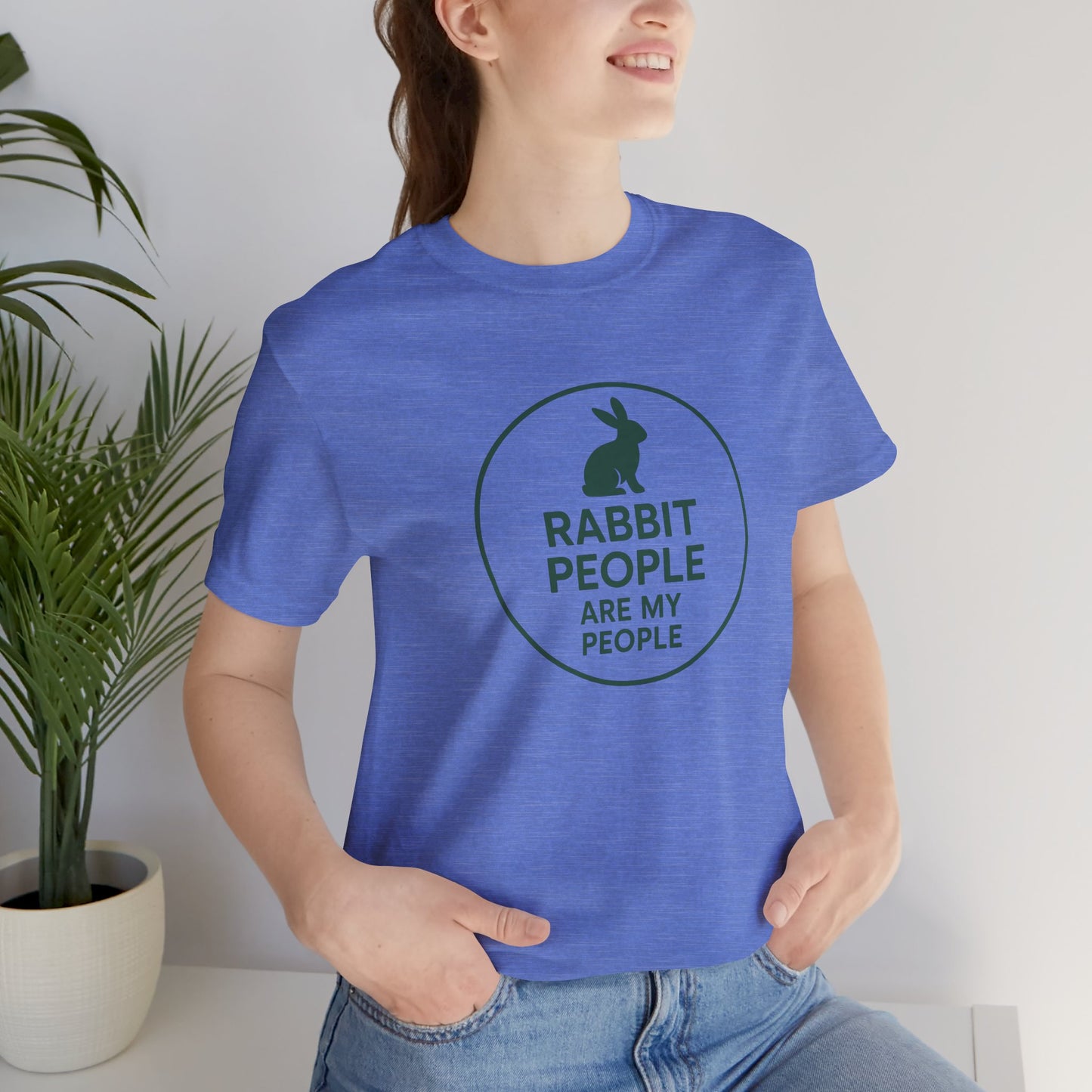 Rabbit People Are My People – Unisex Tee (Cuniculture Club Exclusive) - Rabbit Lovers T-Shirt