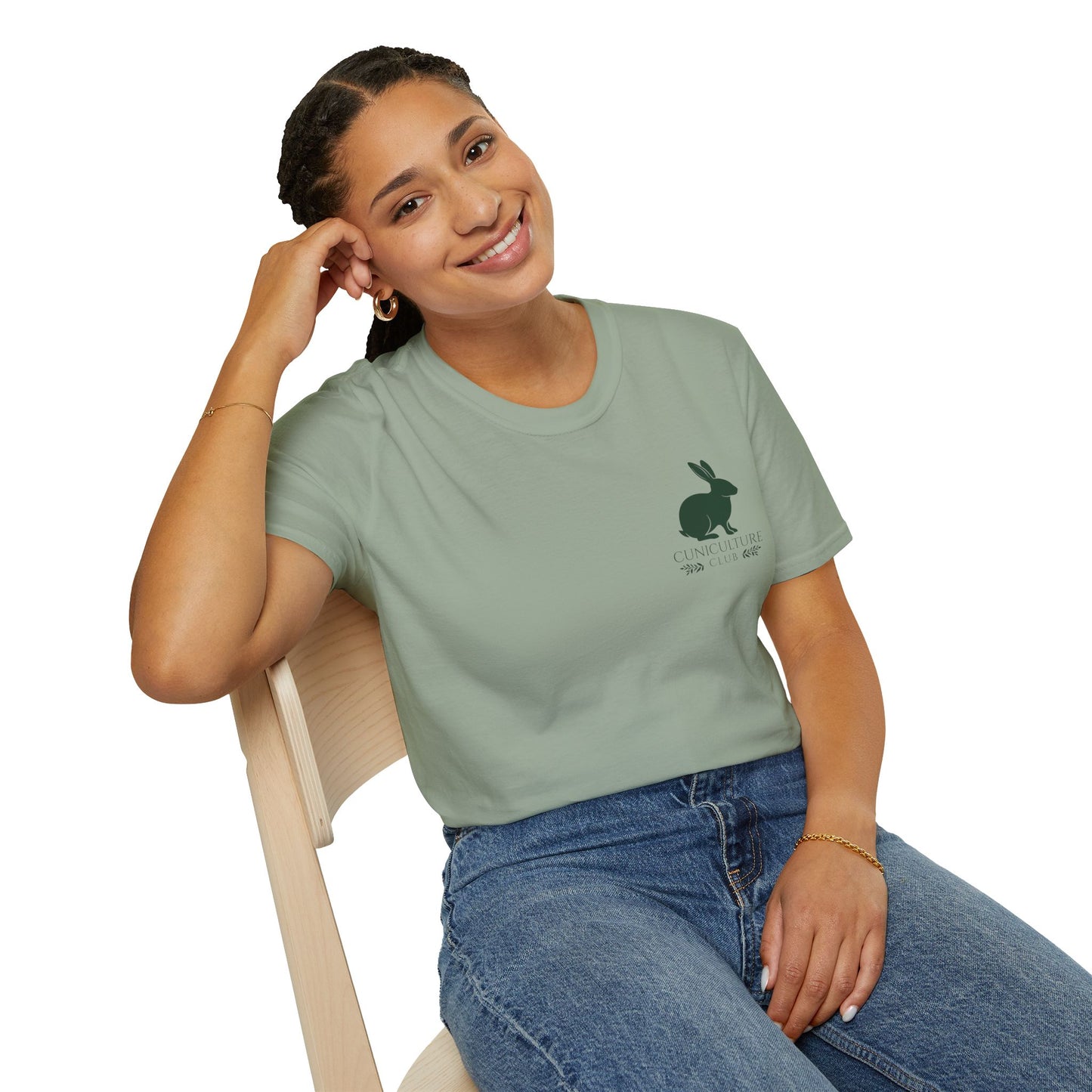 Cuniculture Club Classic Mini Logo Tee – CC Merch Collection Essential - Unisex Softstyle T-Shirt
