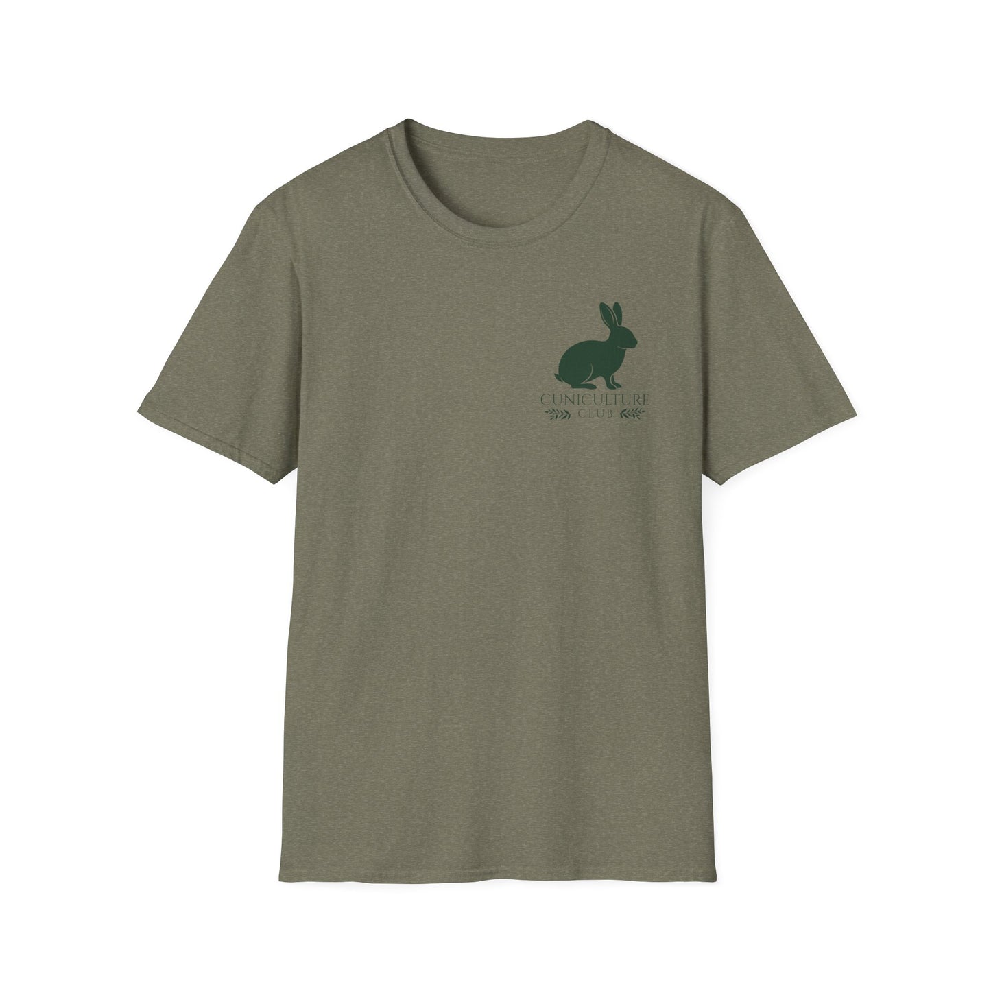 Cuniculture Club Classic Mini Logo Tee – CC Merch Collection Essential - Unisex Softstyle T-Shirt