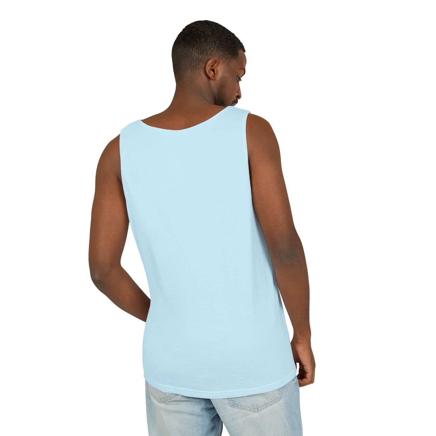 Sun’s Out, Bun’s Out Chill Beach Bunny Tank Top - Unisex Garment-Dyed Tee | Summer Rabbit Vibes - Beach Wear - Vacation Apparel