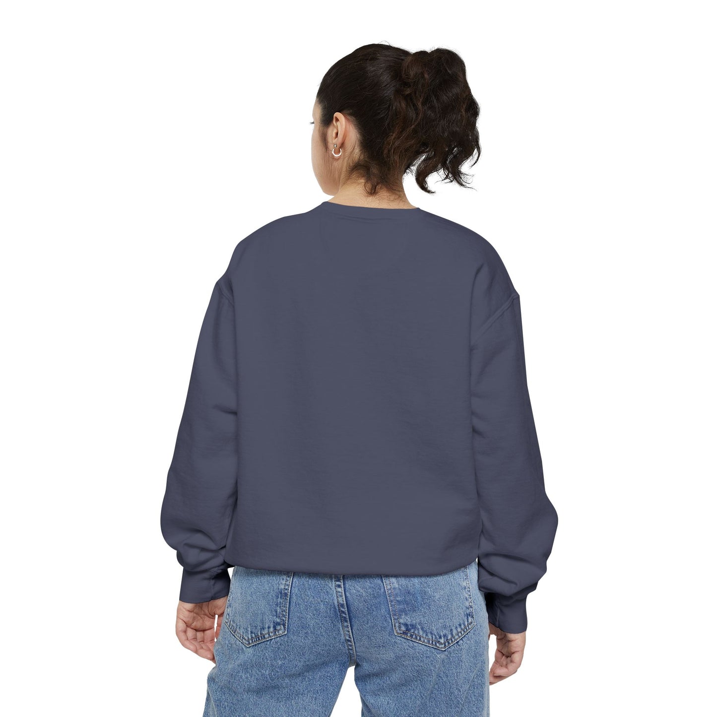 Girls Will Be Girls Rabbit Witch Circle – Garment-Dyed Bunny Sweatshirt | Halloween & Fall Collection