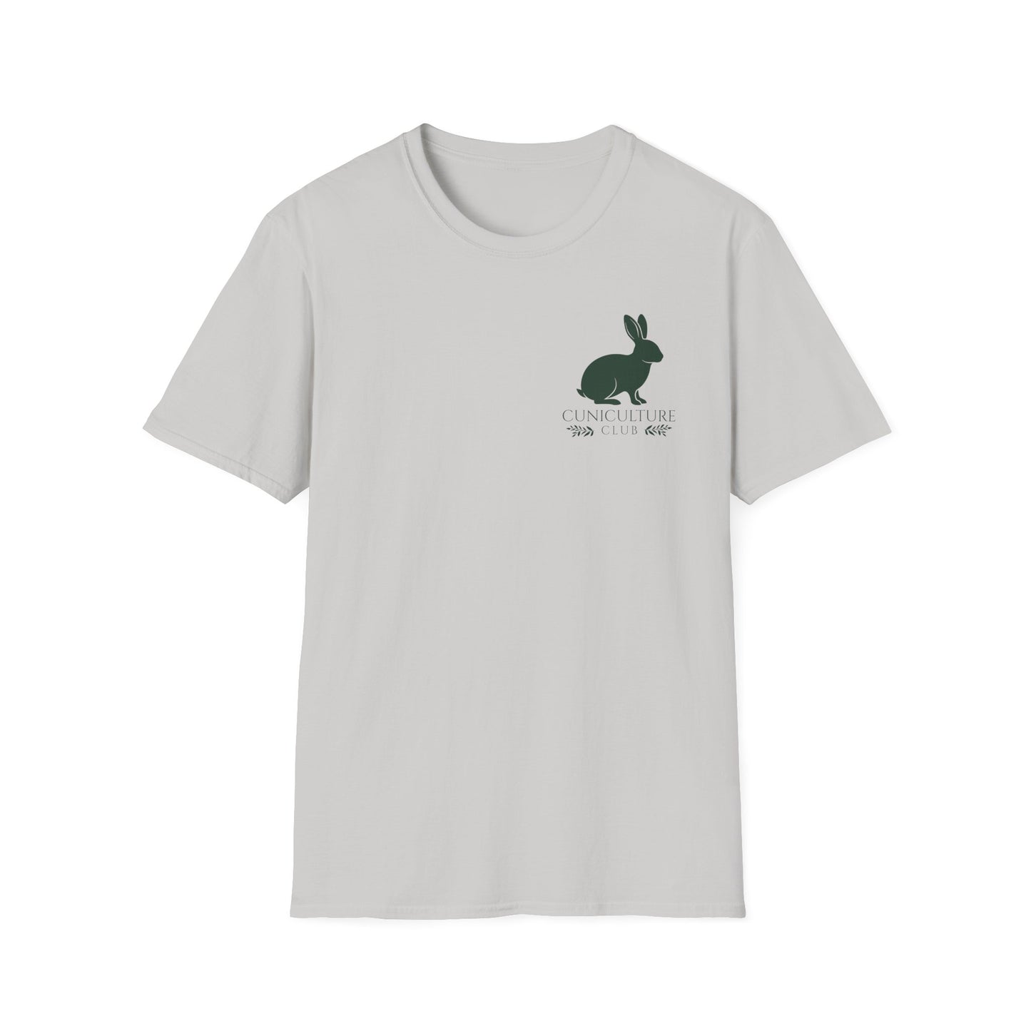 Cuniculture Club Classic Mini Logo Tee – CC Merch Collection Essential - Unisex Softstyle T-Shirt