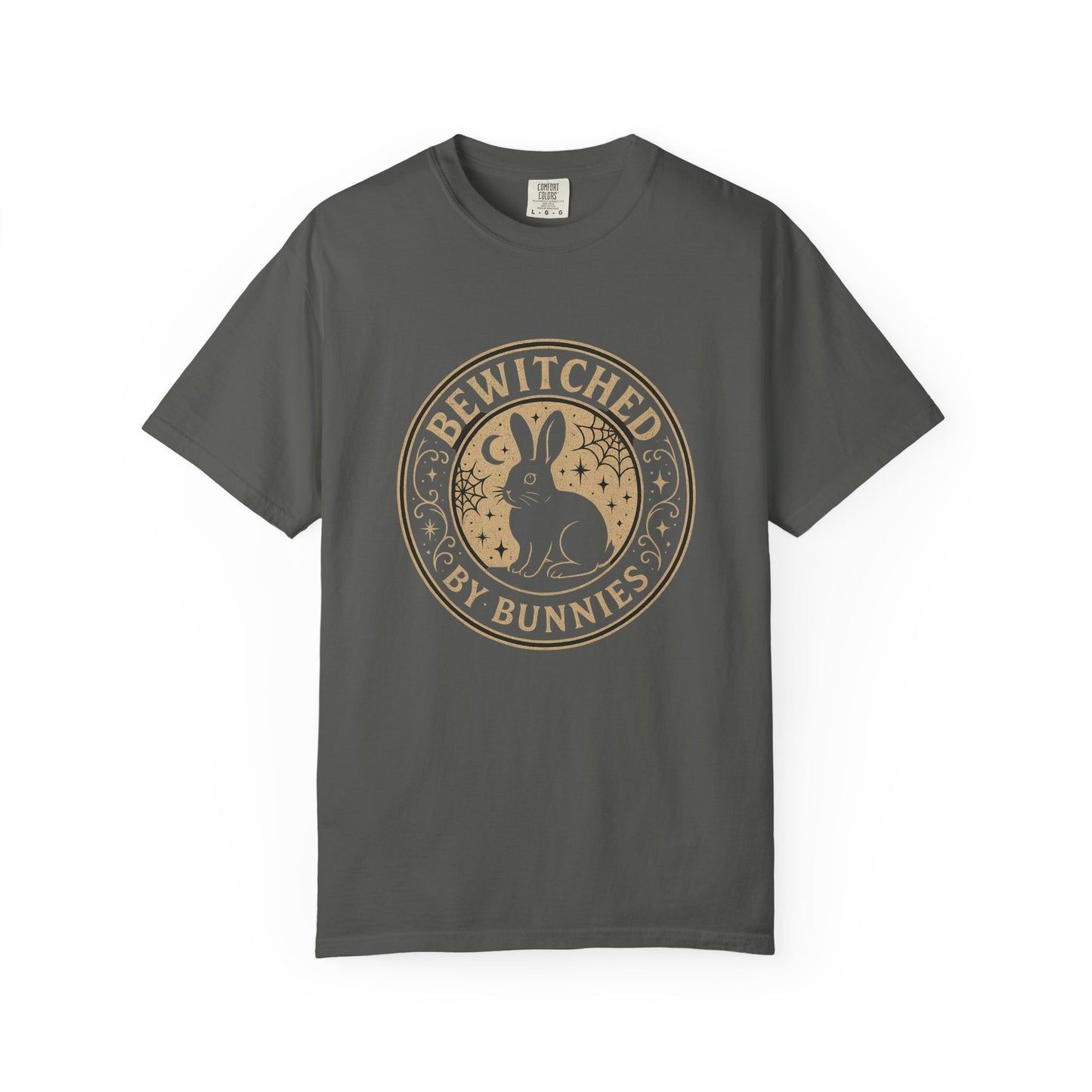 Bewitched by Bunnies Unisex T-shirt | Rabbit Enthusiast Tee - Halloween & Fall Collection