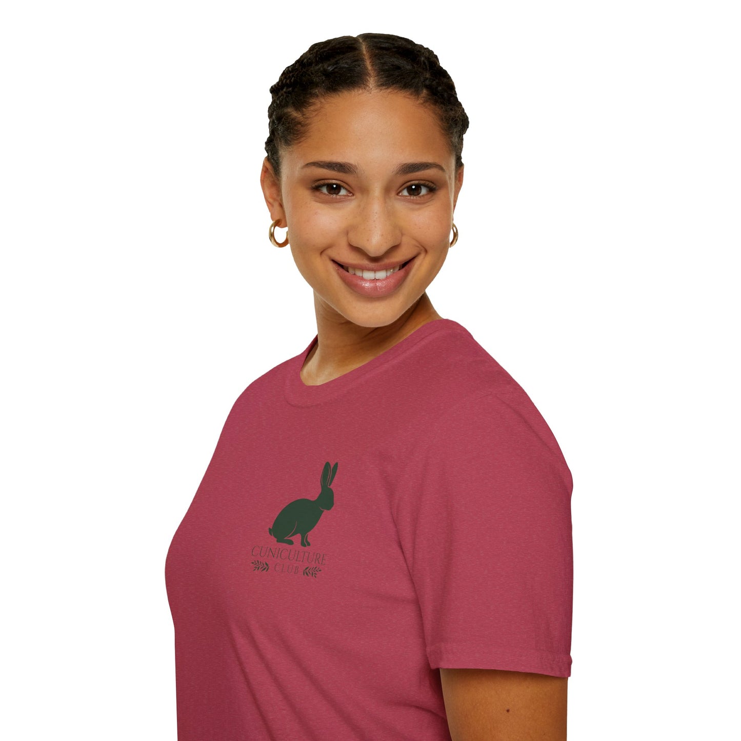 Cuniculture Club Classic Mini Logo Tee – CC Merch Collection Essential - Unisex Softstyle T-Shirt