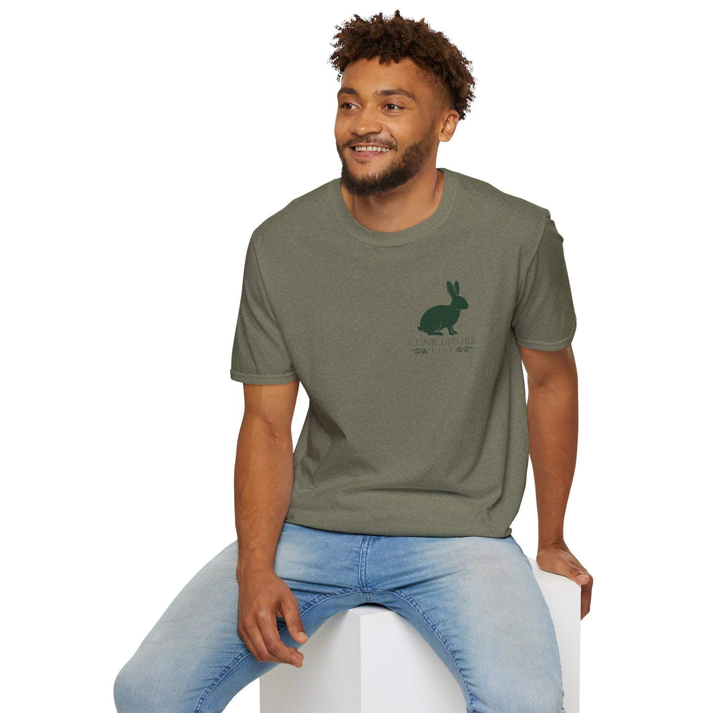 Cuniculture Club Classic Mini Logo Tee – CC Merch Collection Essential - Unisex Softstyle T-Shirt