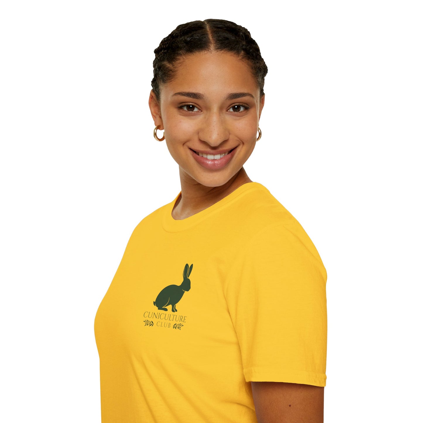 Cuniculture Club Classic Mini Logo Tee – CC Merch Collection Essential - Unisex Softstyle T-Shirt