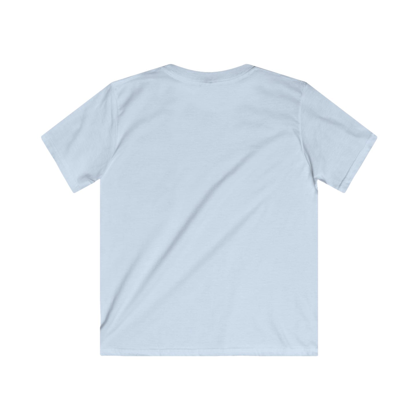 Hoppy Clover Club – Kids Softstyle Tee - Cute Bunny Rabbit T-Shirt - Farm Fun Children's Apparel