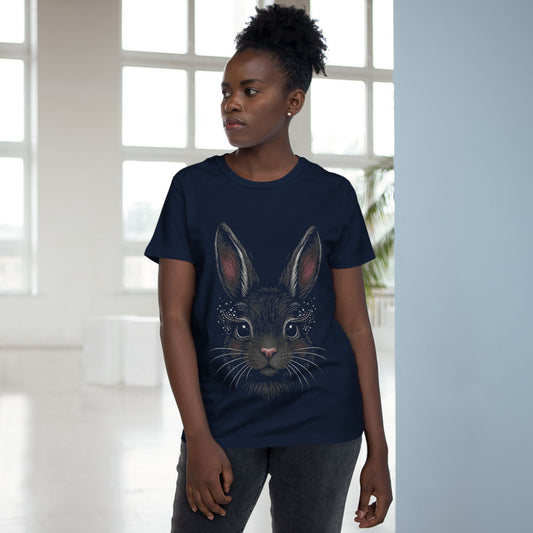 Bunthusiast’s Dream Tee – Sparkly Whiskers & Wonder Bunny - Women's Rabbit Graphic T-Shirt