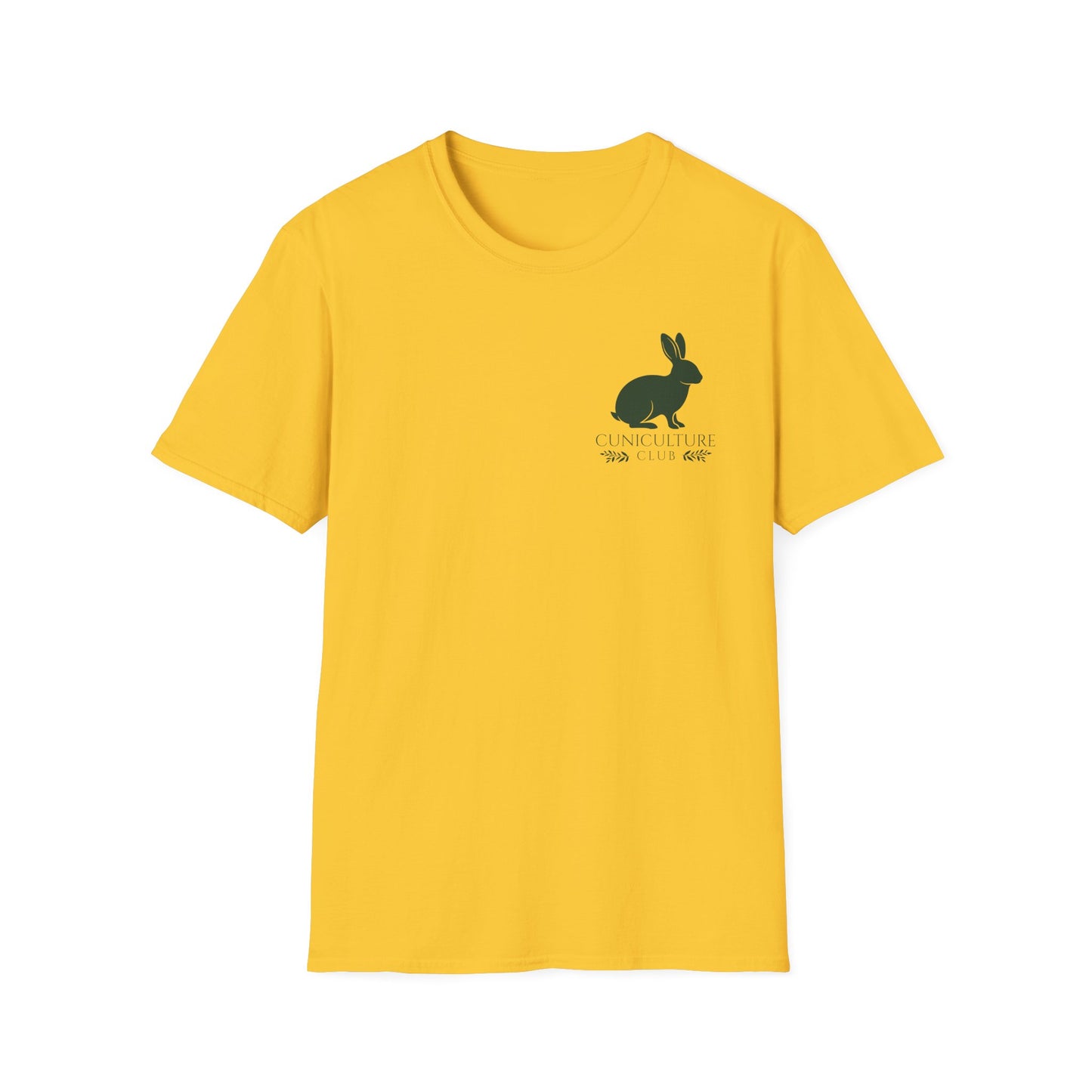 Cuniculture Club Classic Mini Logo Tee – CC Merch Collection Essential - Unisex Softstyle T-Shirt