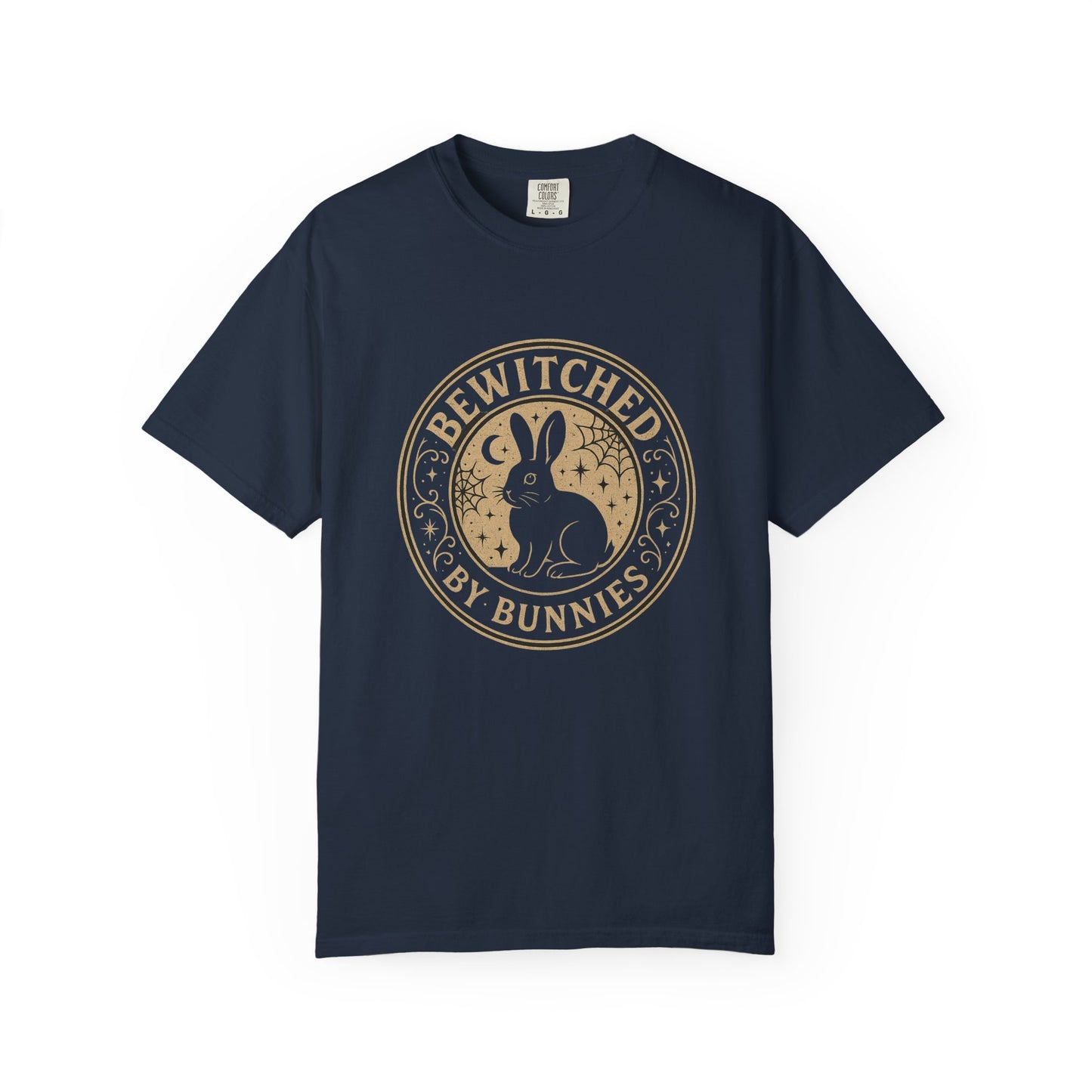 Bewitched by Bunnies Unisex T-shirt | Rabbit Enthusiast Tee - Halloween & Fall Collection