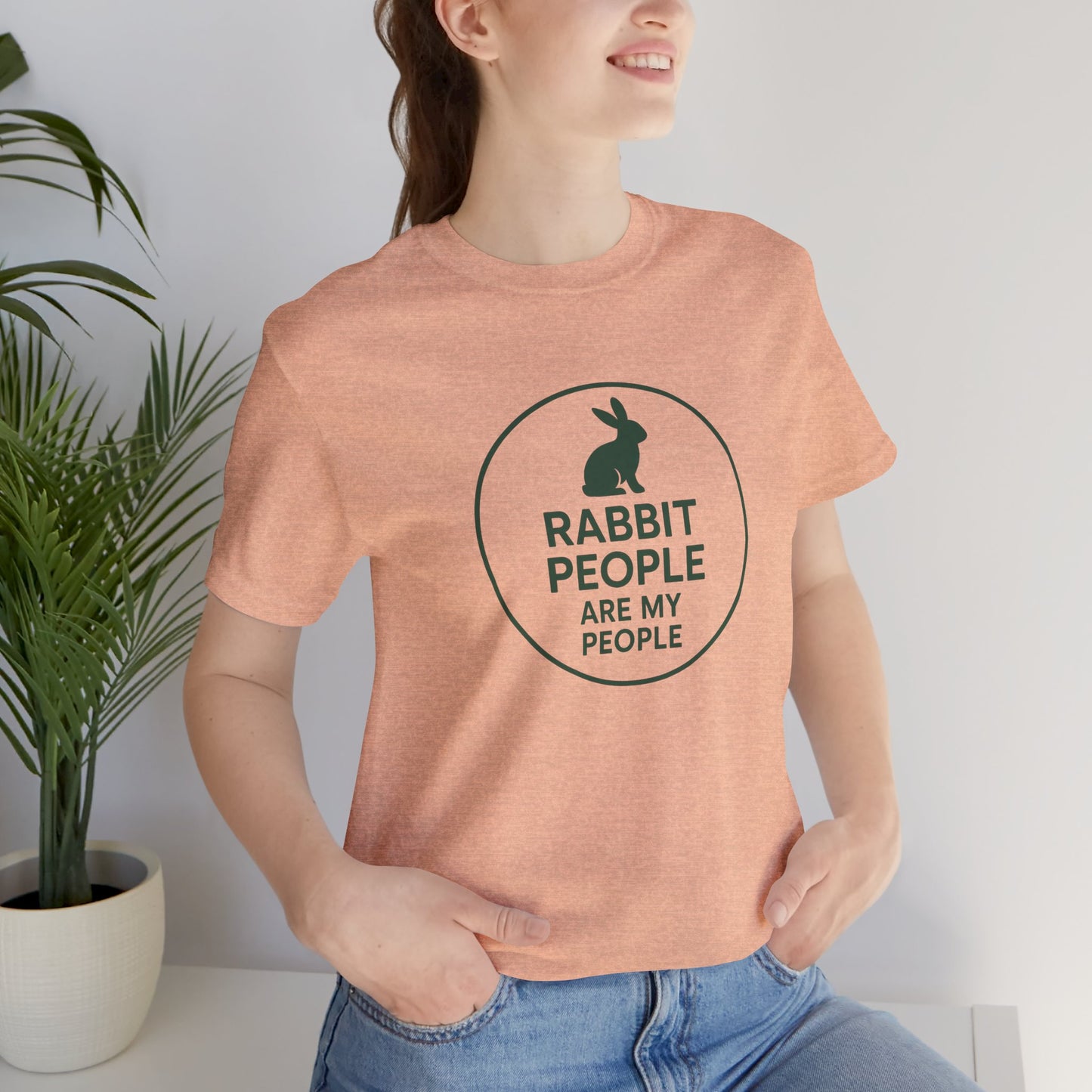 Rabbit People Are My People – Unisex Tee (Cuniculture Club Exclusive) - Rabbit Lovers T-Shirt