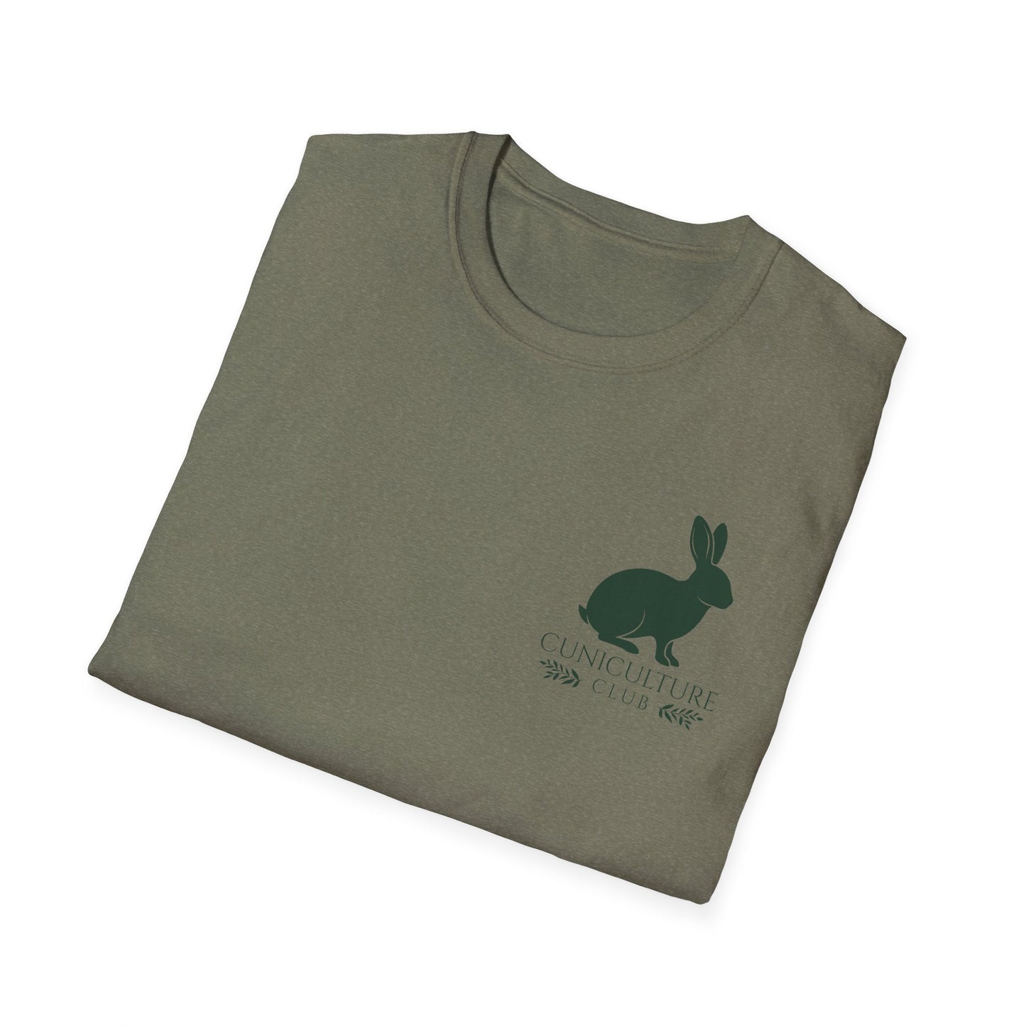 Cuniculture Club Classic Mini Logo Tee – CC Merch Collection Essential - Unisex Softstyle T-Shirt