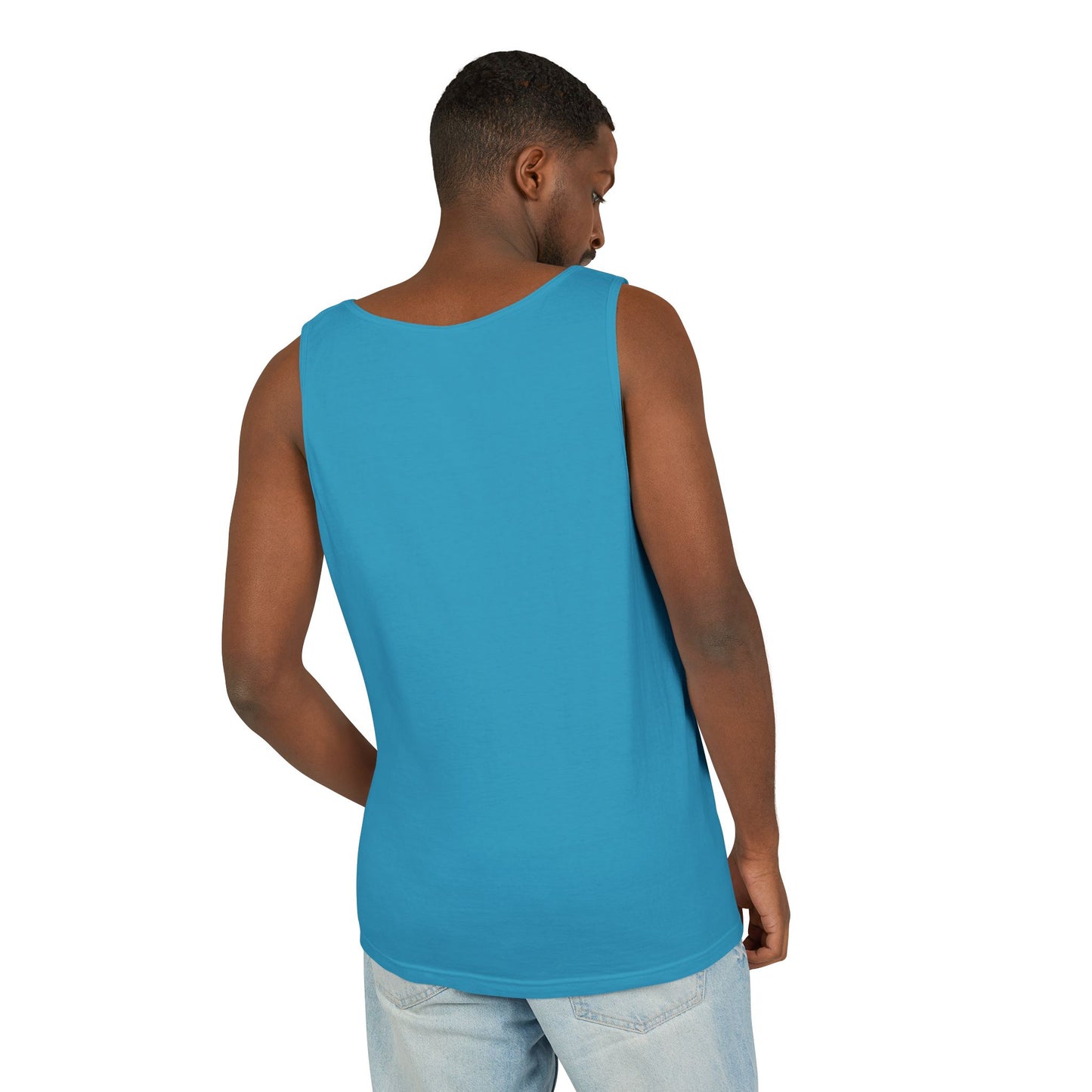 Sun's Out, Bun’s Out Tank Top – Funny Bunny Bums Summer Tee - Unisex Garment-Dyed | Beach Vibes - Vacation Apparel