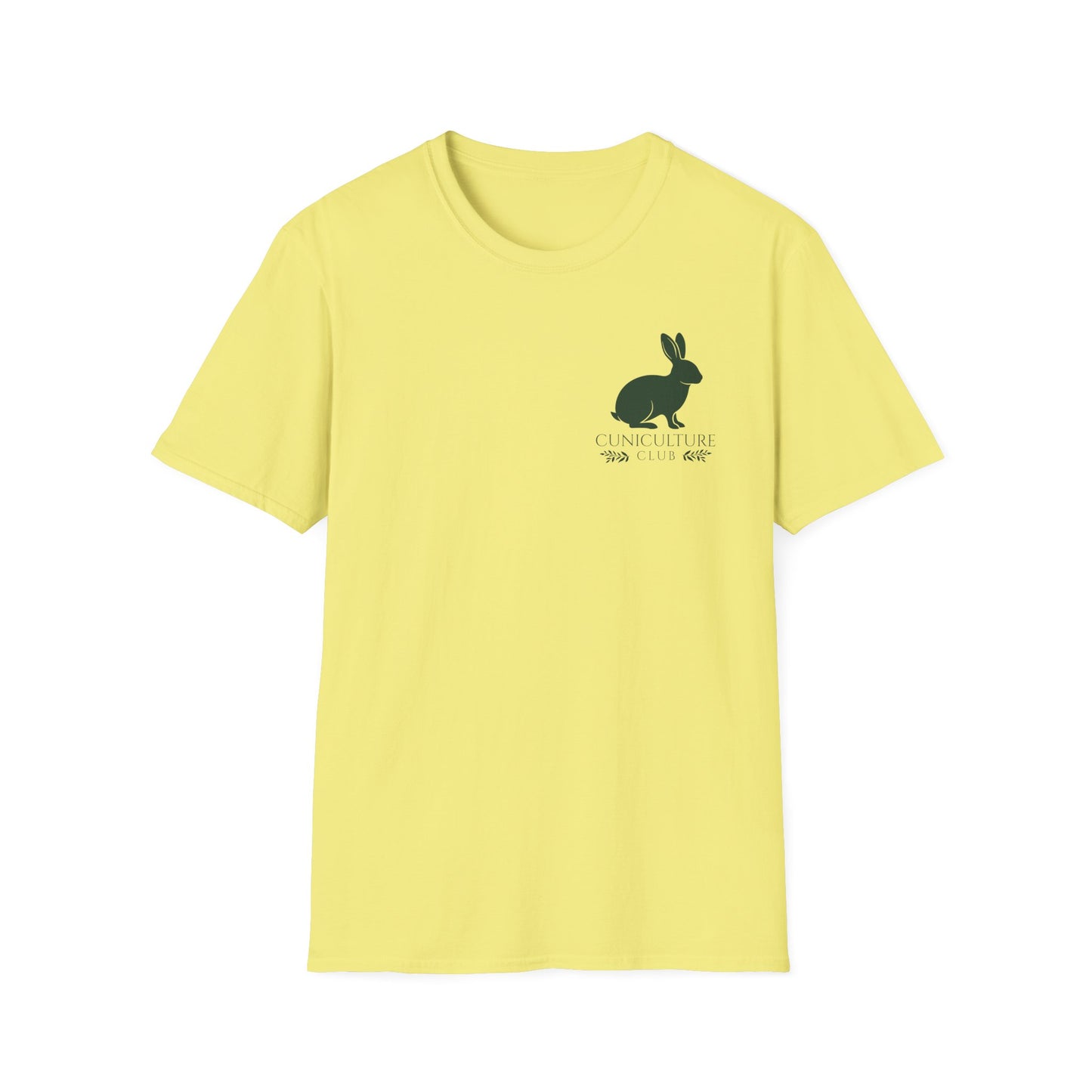 Cuniculture Club Classic Mini Logo Tee – CC Merch Collection Essential - Unisex Softstyle T-Shirt