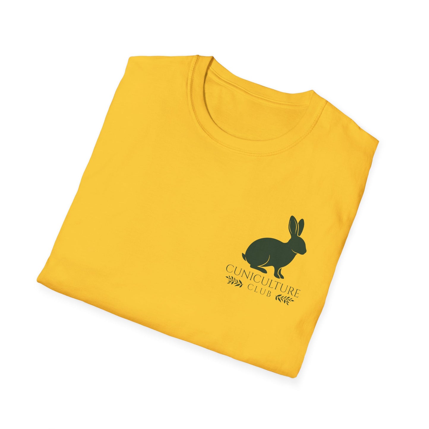 Cuniculture Club Classic Mini Logo Tee – CC Merch Collection Essential - Unisex Softstyle T-Shirt