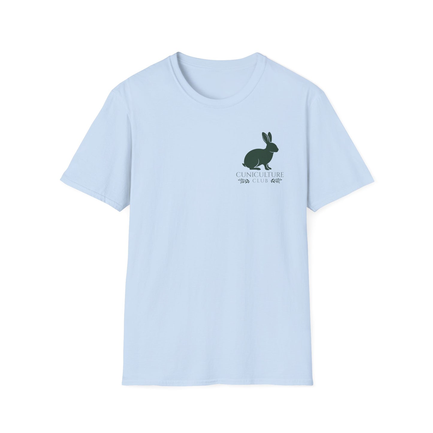 Cuniculture Club Classic Mini Logo Tee – CC Merch Collection Essential - Unisex Softstyle T-Shirt