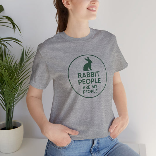 Rabbit People Are My People – Unisex Tee (Cuniculture Club Exclusive) - Rabbit Lovers T-Shirt