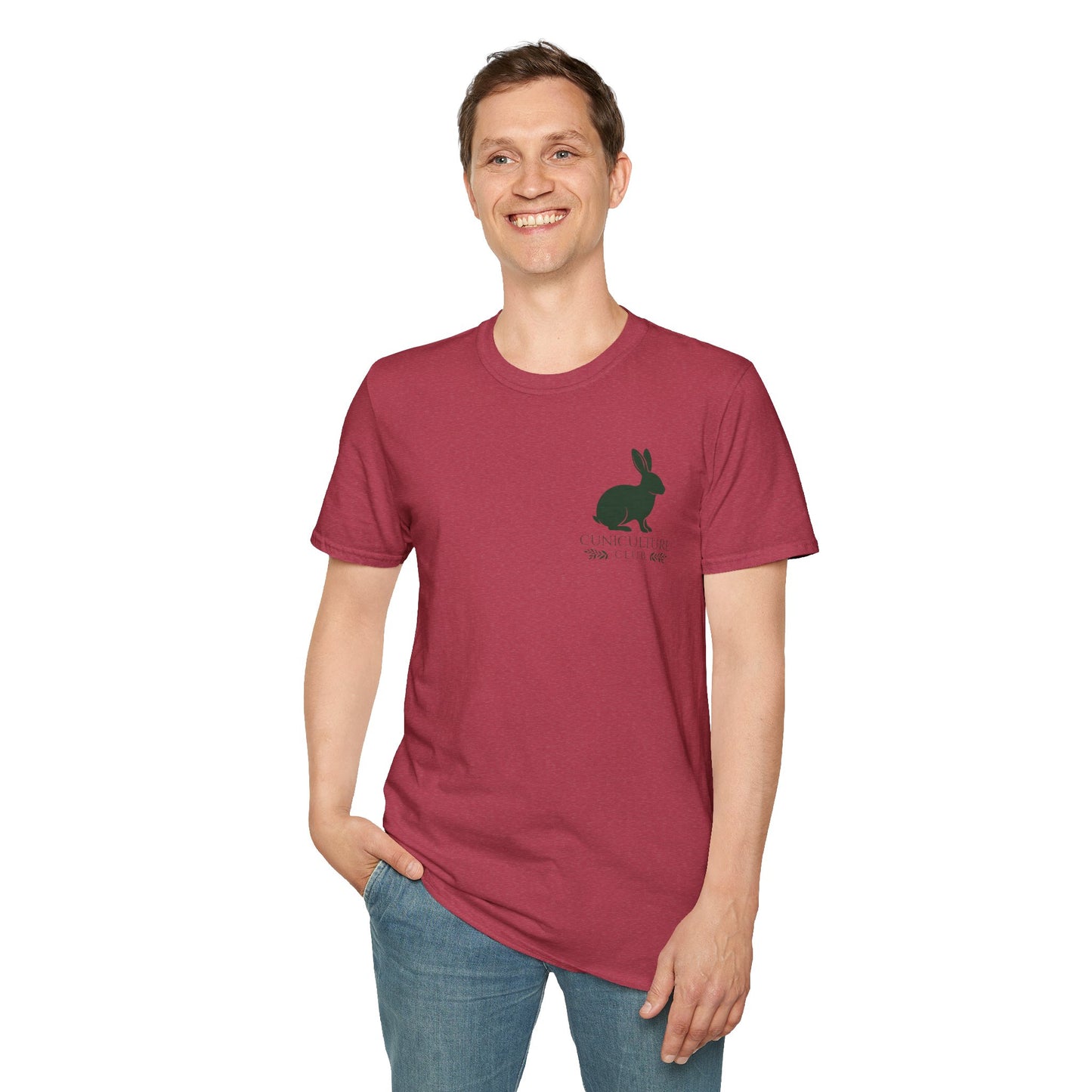 Cuniculture Club Classic Mini Logo Tee – CC Merch Collection Essential - Unisex Softstyle T-Shirt