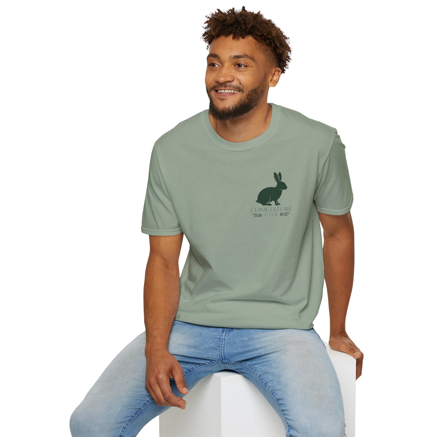 Cuniculture Club Classic Mini Logo Tee – CC Merch Collection Essential - Unisex Softstyle T-Shirt